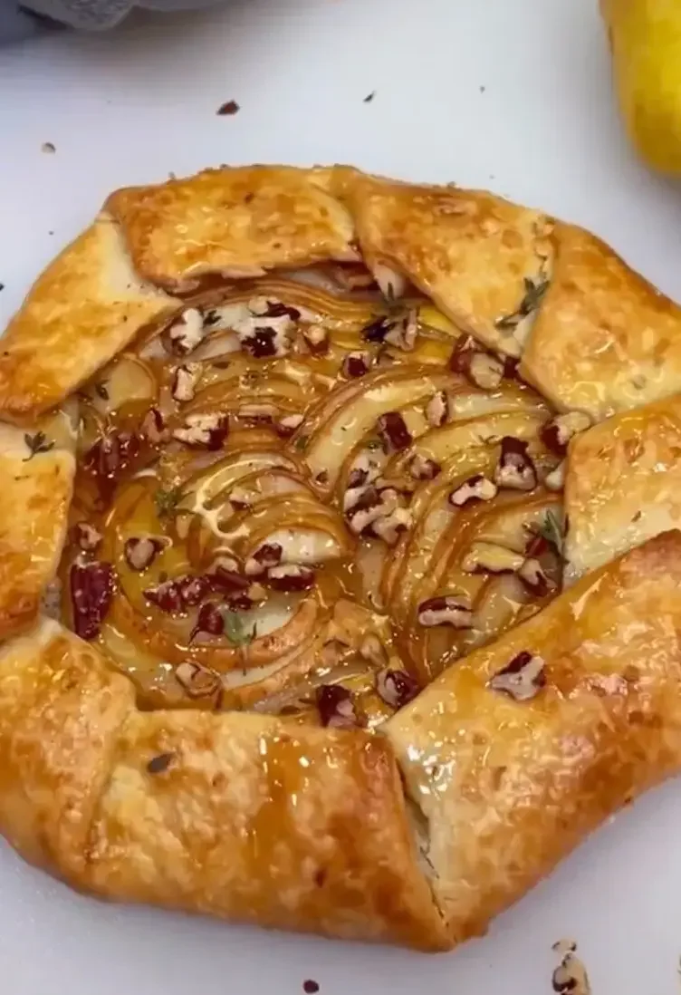 Pear and Goat Cheese Galette