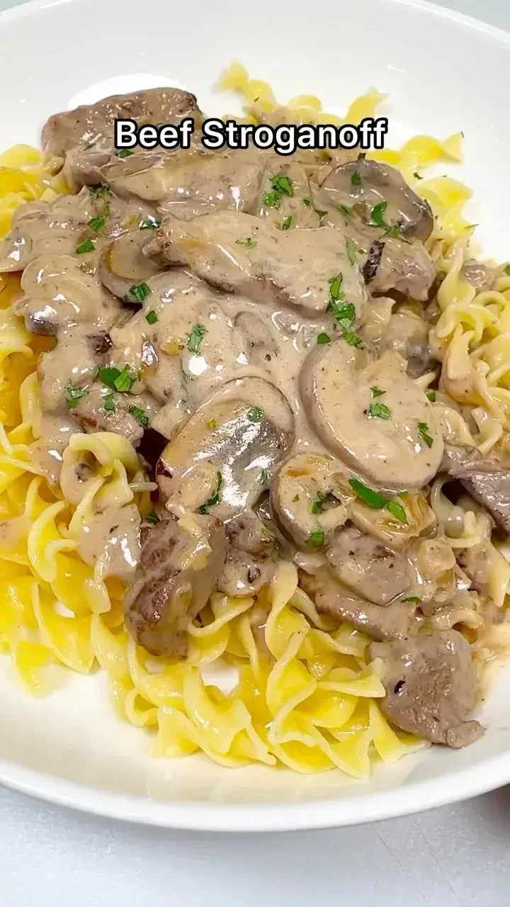 Beef Stroganoff