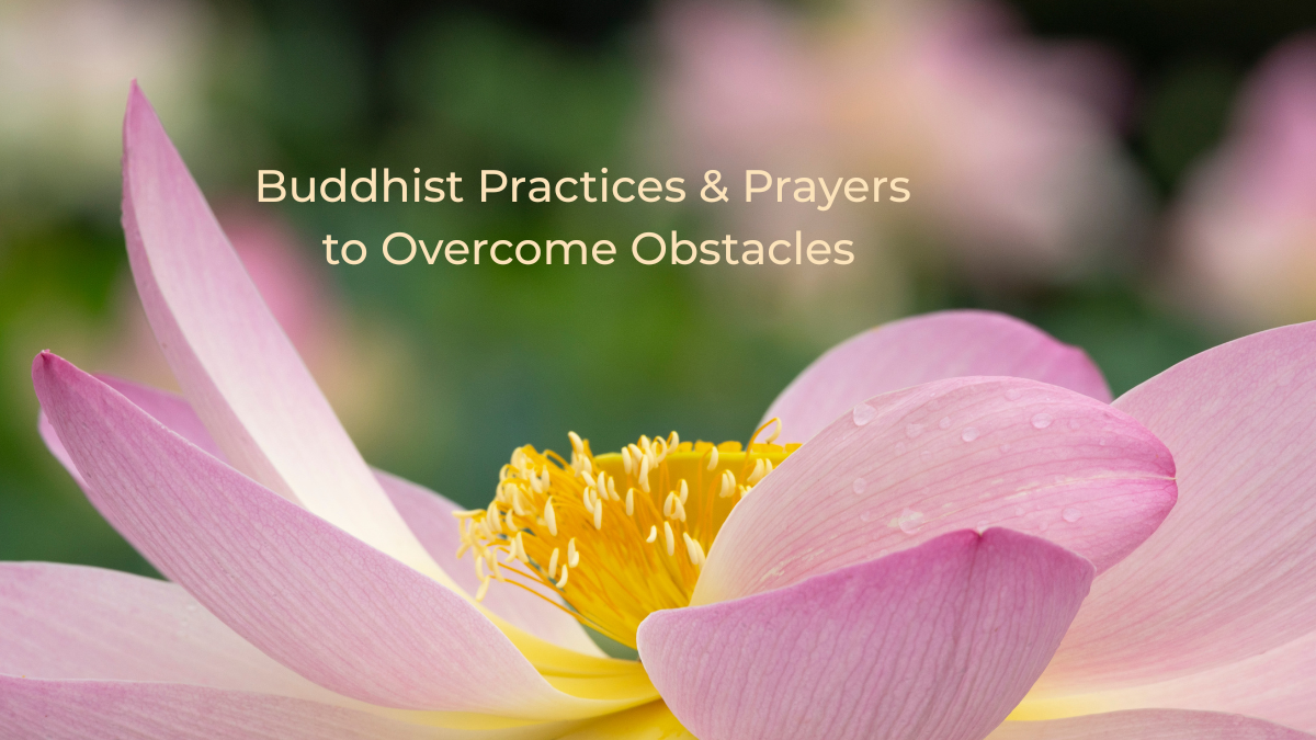 Tuesday Drop-in Class ~ Buddhist Practices &amp; Prayers to Overcome Obstacles 