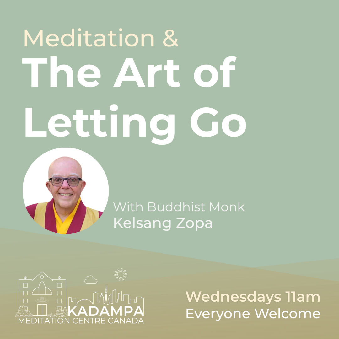 Wednesday Drop-in Class ~Meditation &amp; the Art of Letting Go 