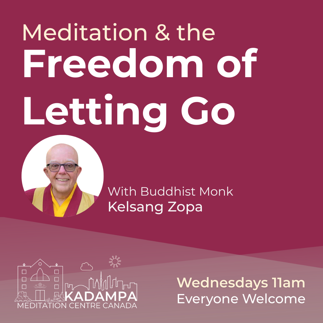 Wednesday Drop-in Class ~Meditation &amp; the Freedom of Letting Go 
