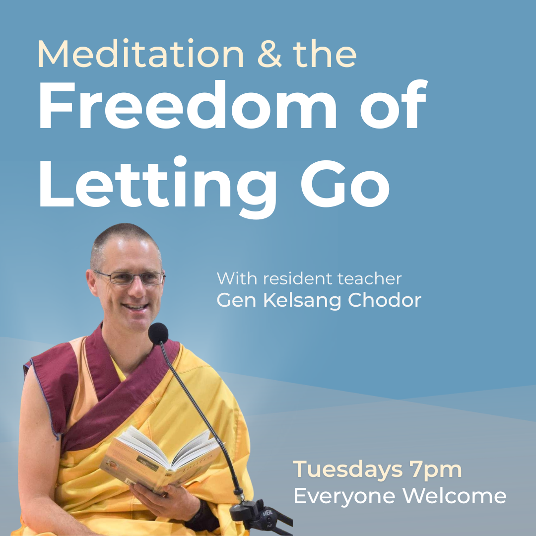 Tuesday Drop-in Class ~Meditation &amp; the Freedom of Letting Go 
