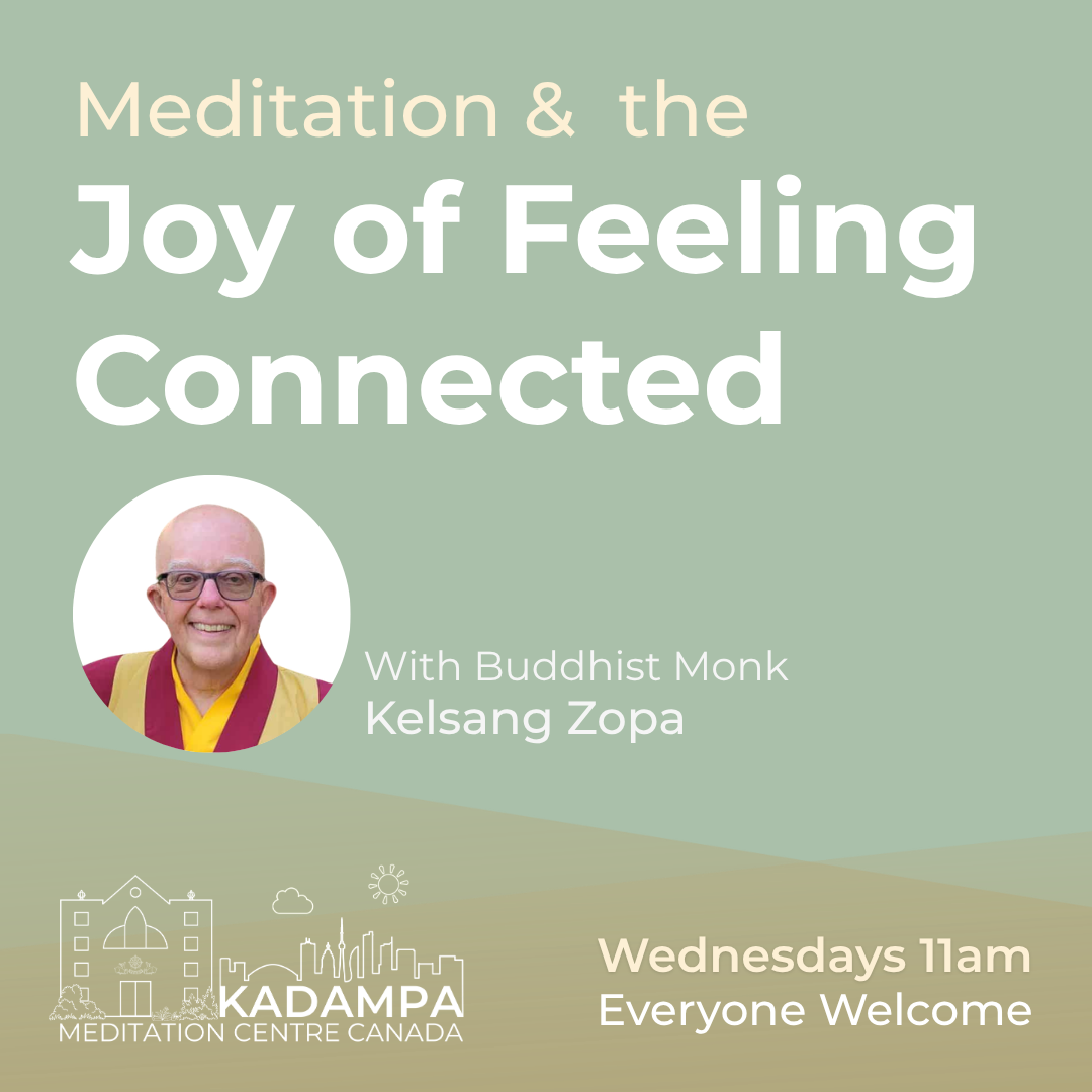Wednesday Drop-in Class ~Meditation &amp; the Joy of Feeling Connected 