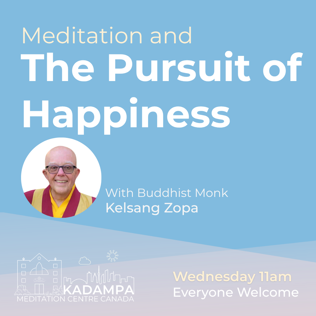 Wednesday Drop-in Class ~ Meditation &amp; The Pursuit of Happiness