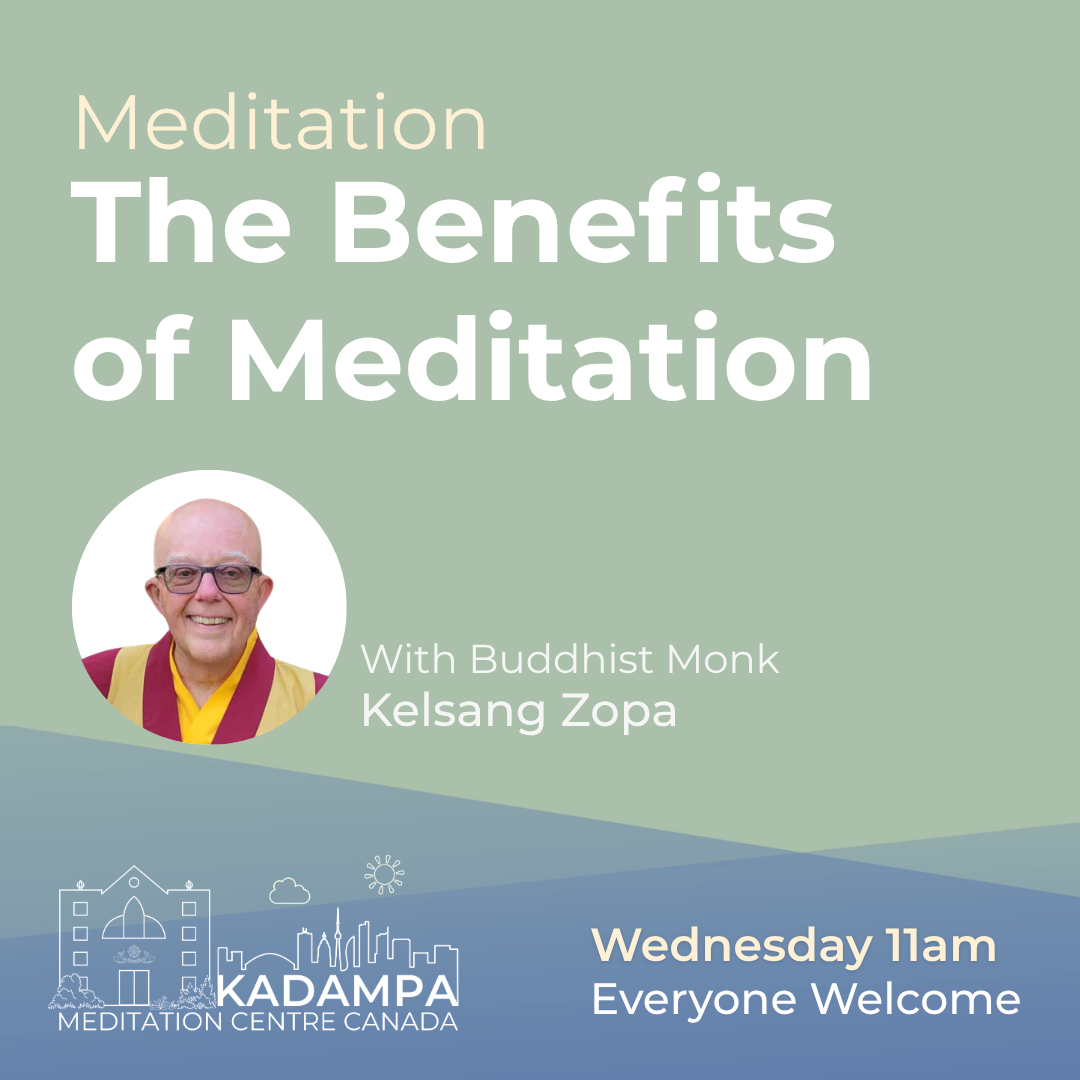 Wednesday Drop-in Class ~ The Benefits of Meditation