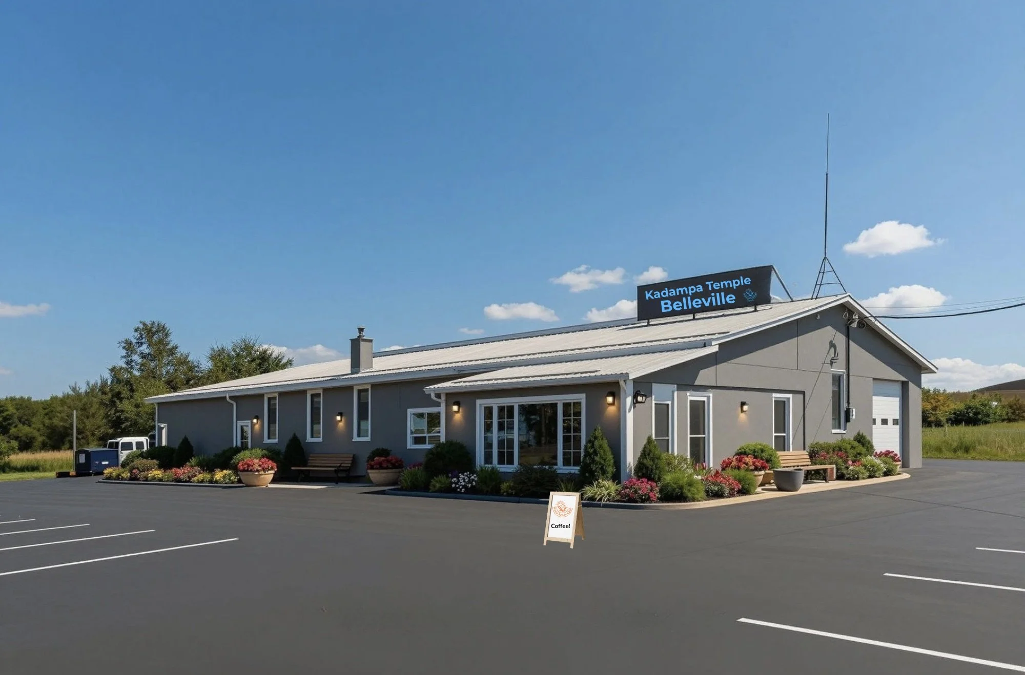 Offices, WPC, Shop, Meditation Room & Tharpa Canada