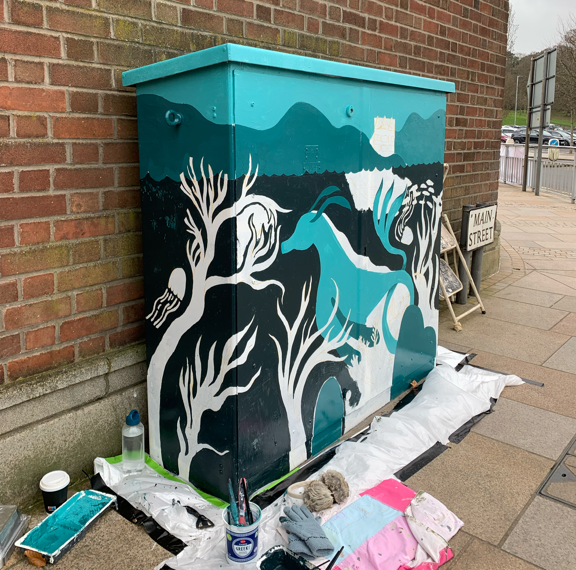 Creative Cabinets Work in Progress Front Caitie Beth Design