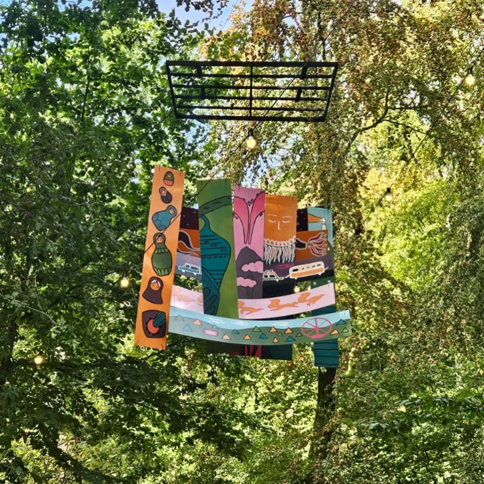 kind of chic to have an installation at irelands biggest music festival 💅

many many weeks of hard work went into this installation for Electric Picnic Art Trail and I couldn&rsquo;t be more proud of how it turned out 🥹 it feels very surreal 

I am