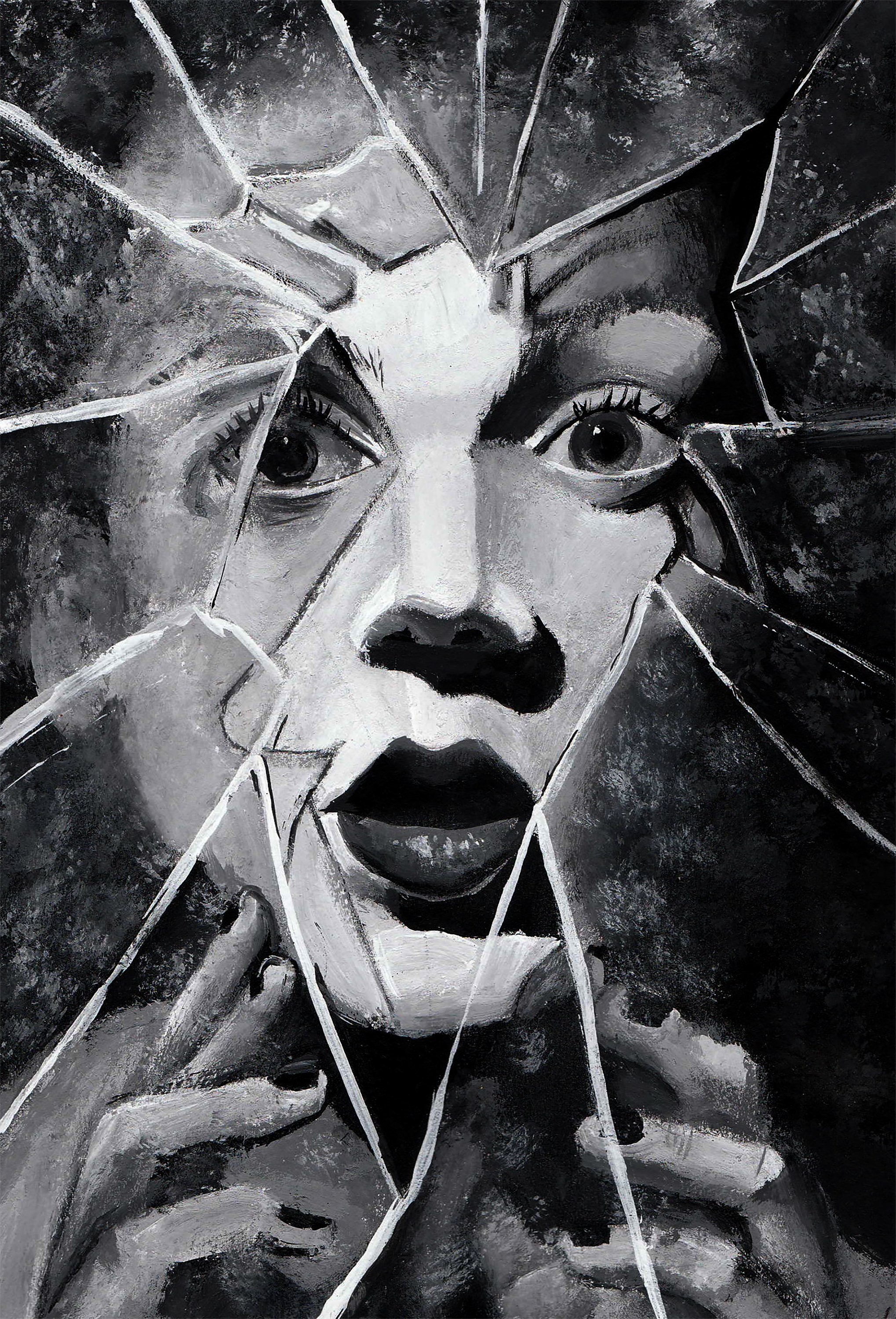 Through The Pieces Print