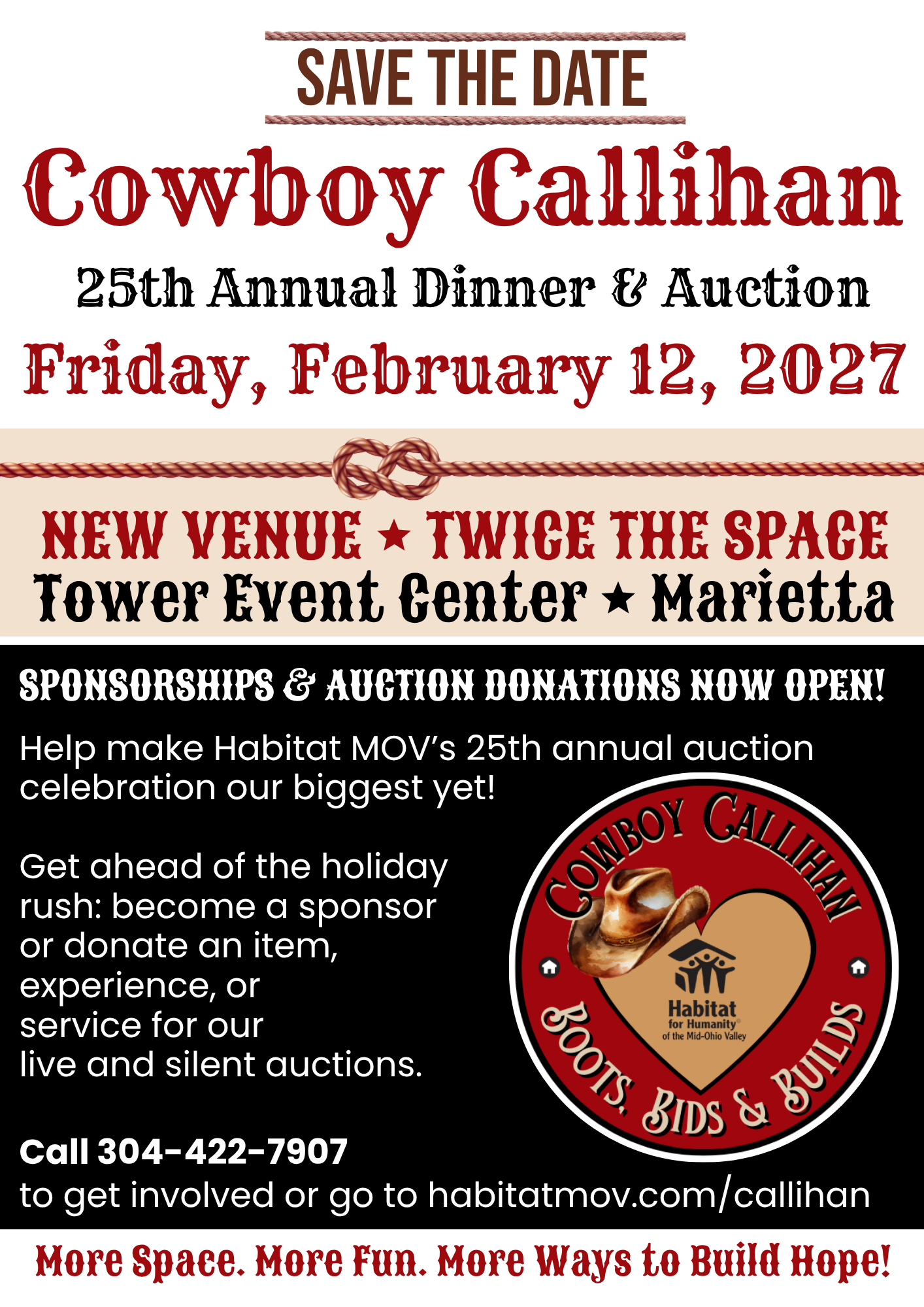 25th Annual Dinner &amp; Auction, Cowboy Callihan 
