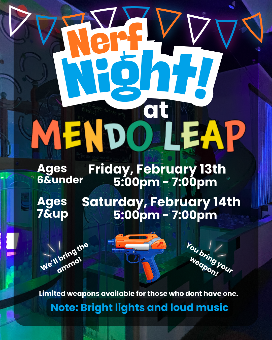 Monthly Nerf Night (6&Under)