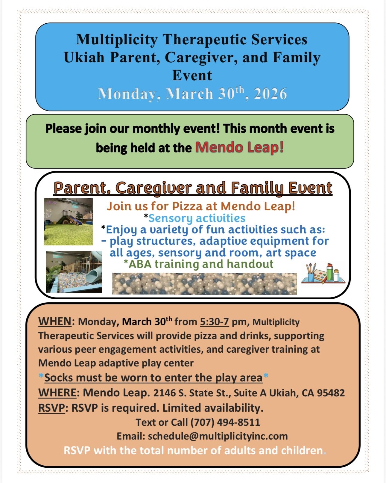 Multiplicity Therapeutic Event