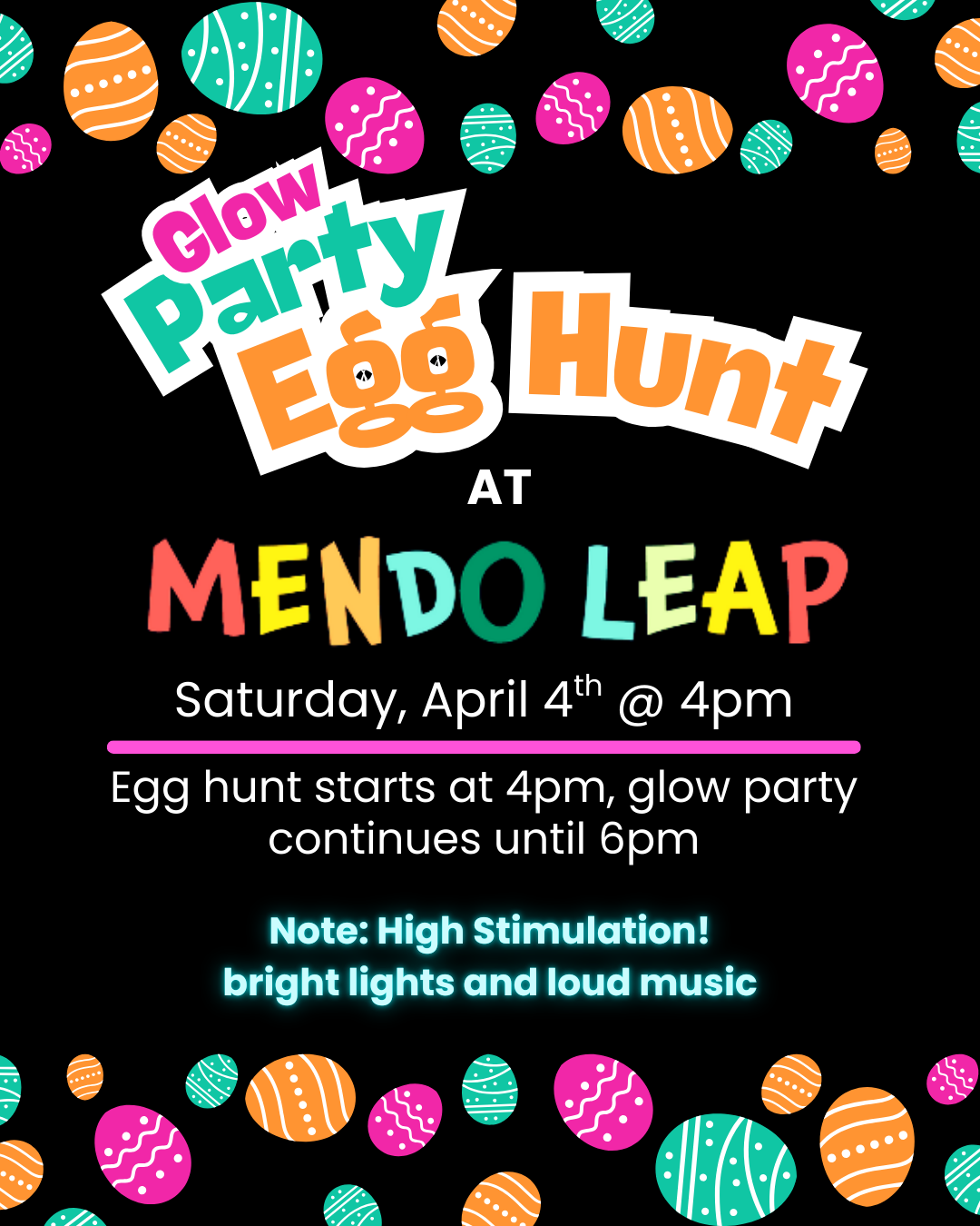 Glow Party Egg Hunt 