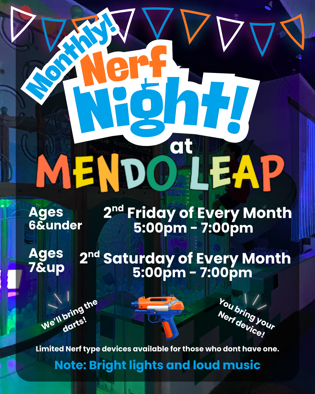 Nerf Night (7 & Under)