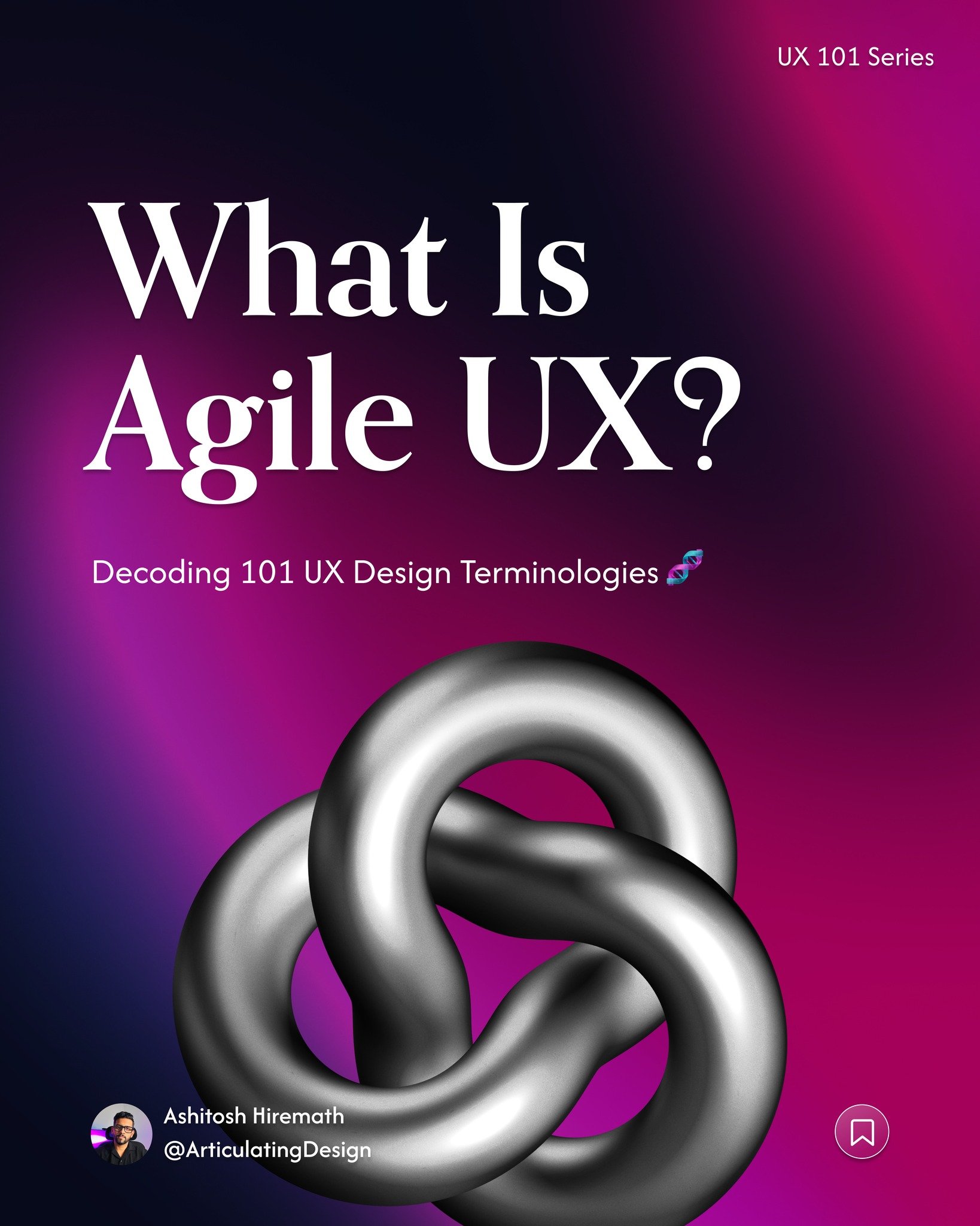 What is Agile UX and Why Does It Matter? ⚠ 

Agile UX is a design approach that integrates UX design with agile software development principles. Instead of spending months on upfront research and design, Agile UX involves quick, iterative cycles of d