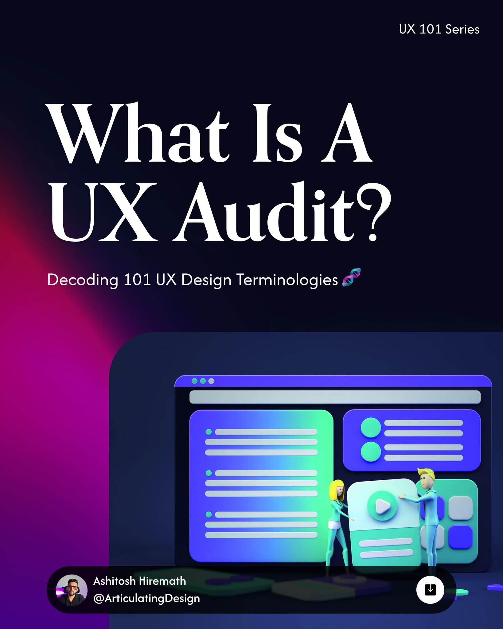 Is your product delivering the best experience possible? 🤔✨ 
A UX audit can uncover key insights to transform your design! Let&rsquo;s optimize, engage, and grow 📈 

#UXAudit #ProductDesign #UIUX #DesignTips #Explore #Instagram #Creative #viral