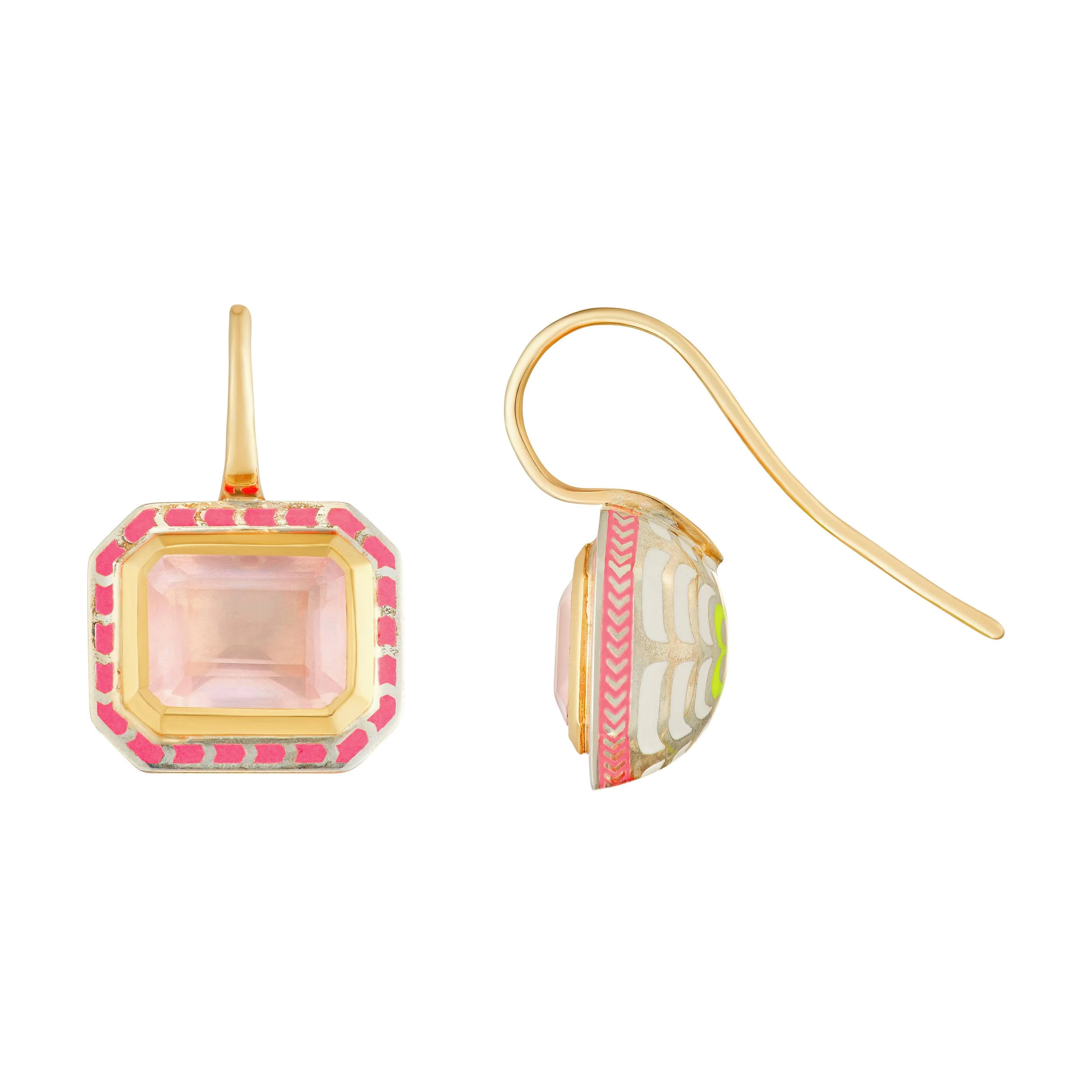 ALICE CICOLINI_SILVER TILE EMERALD CUT EARRINGS_ROSE QUARTZ.jpg