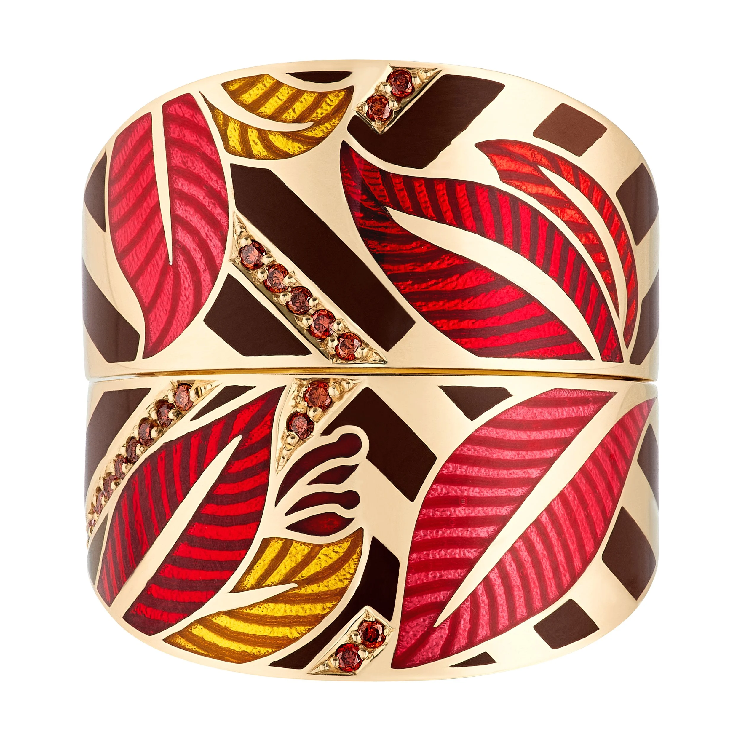 Jaipur Bouganvillea Sari Jacket Ring