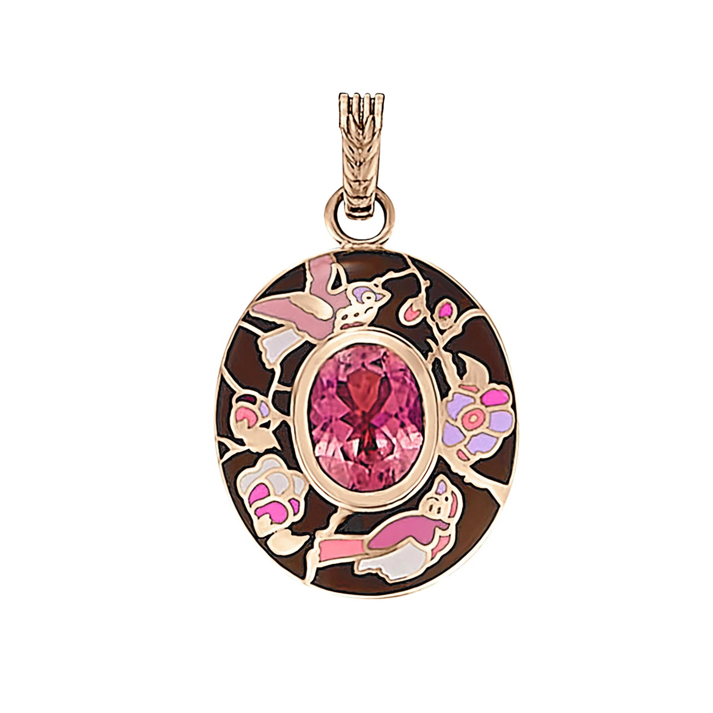 Kimono Chocolate Brown Pendant_1.jpg