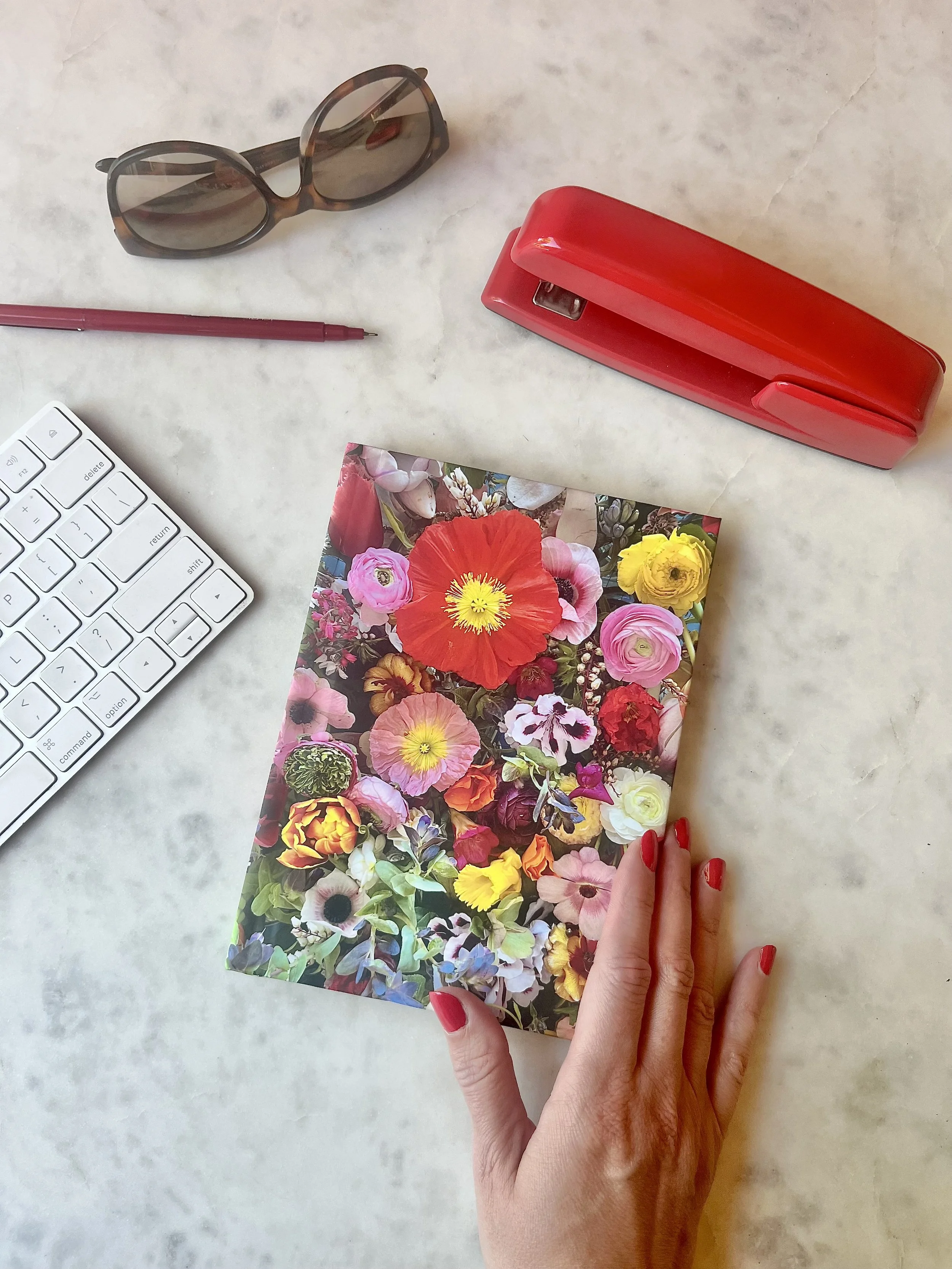 Kaleidoscope Garden Hardcover Journal