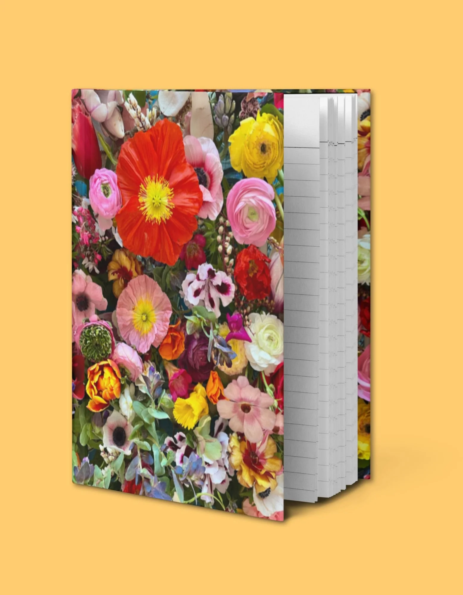 Kaleidoscope Garden Hardcover Journal