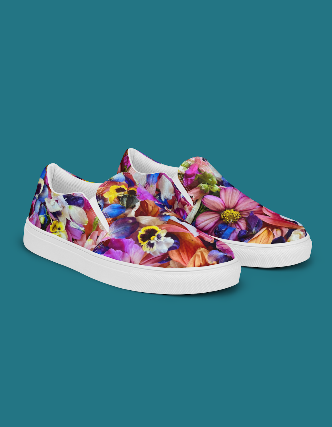 Flower Frenzy Slip-On Shoes-.png