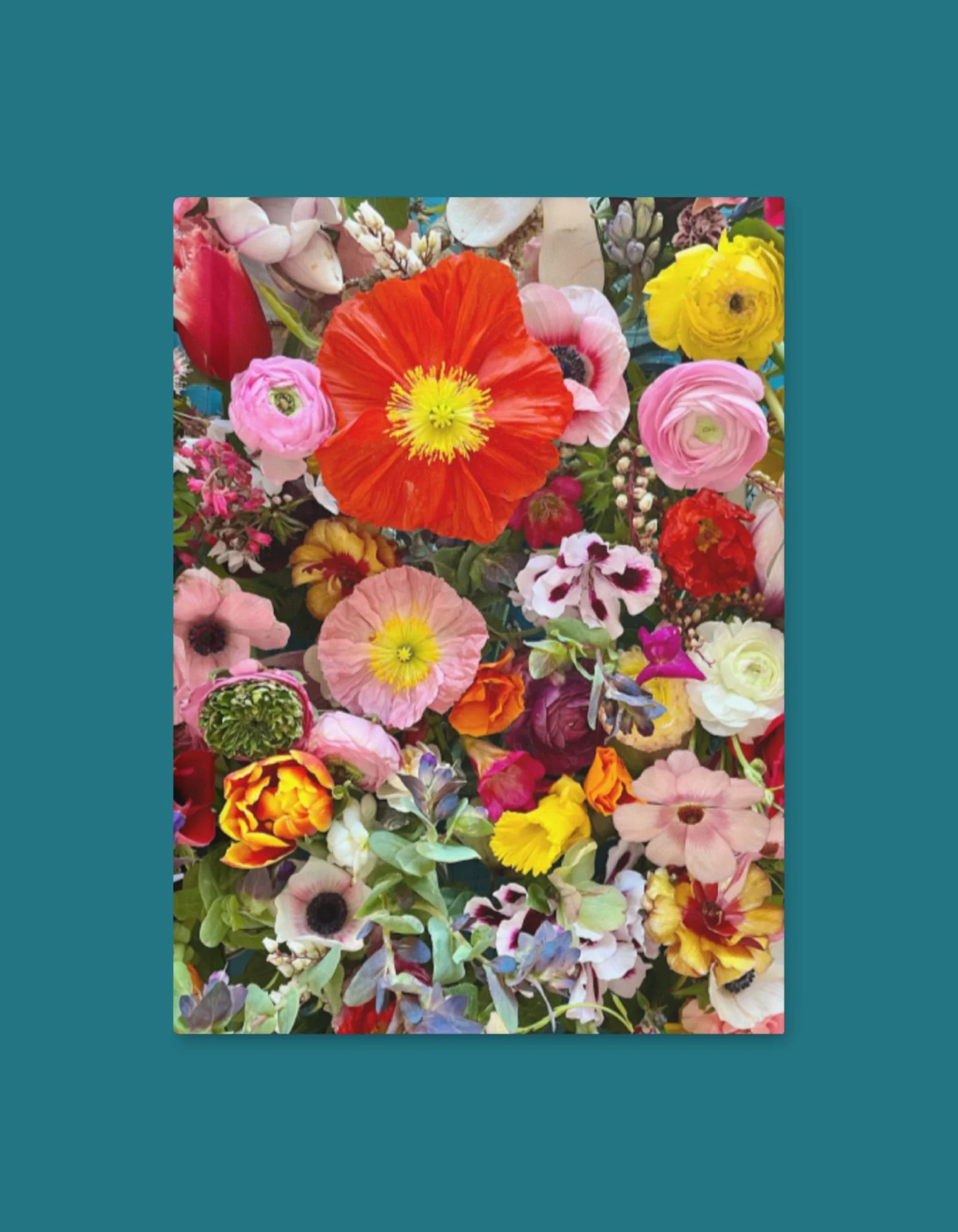 Kaleidoscope Garden Hardcover Journal front teal.jpg