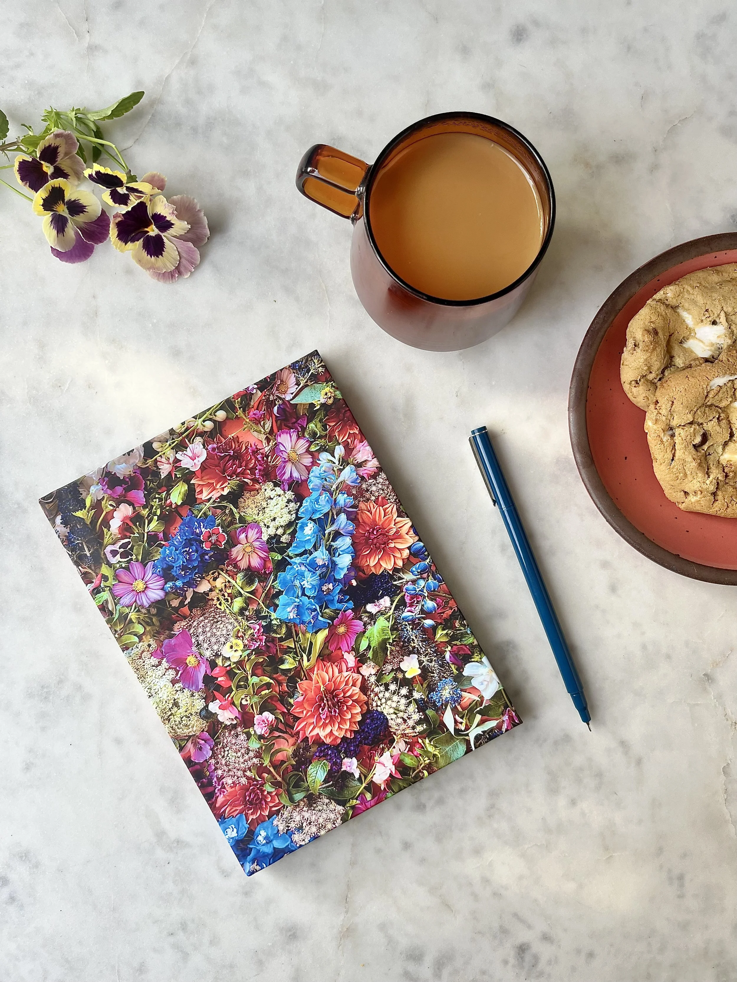 Wild Meadow Hardcover Journal