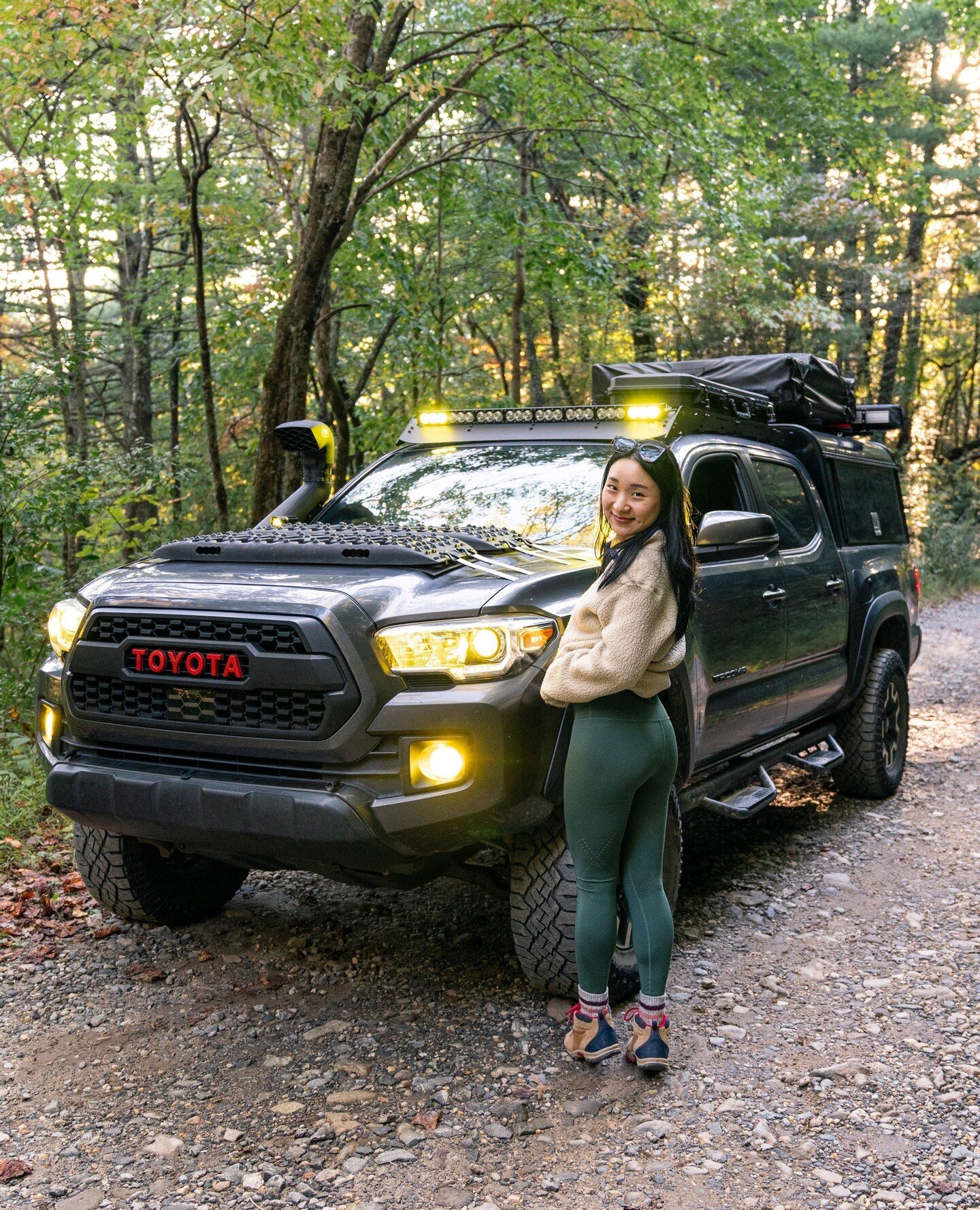 Here is a shot of Minji while we were headed up Tray Mountain to look for a camping spot! 🏕 
.
Subject @minjikim.archi
.⁠
Image by @sethfjohnson
.⁠
&copy; Rabbit TraX⁠
.⁠
.⁠
.⁠
.⁠
.⁠
#rabbittrax #overland #overlanding #overlander #overlanders #overl
