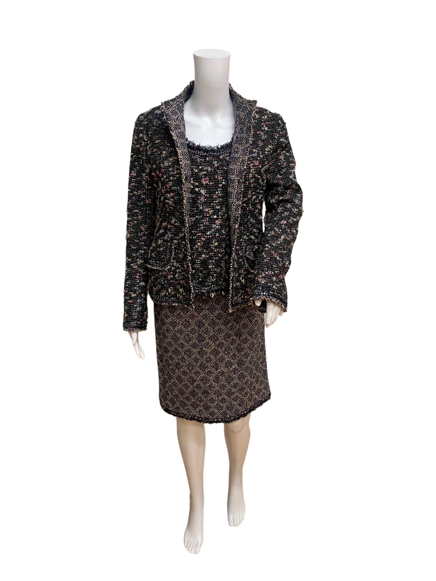 Chanel 60s tweed skirt suit — JAMES VELORIA