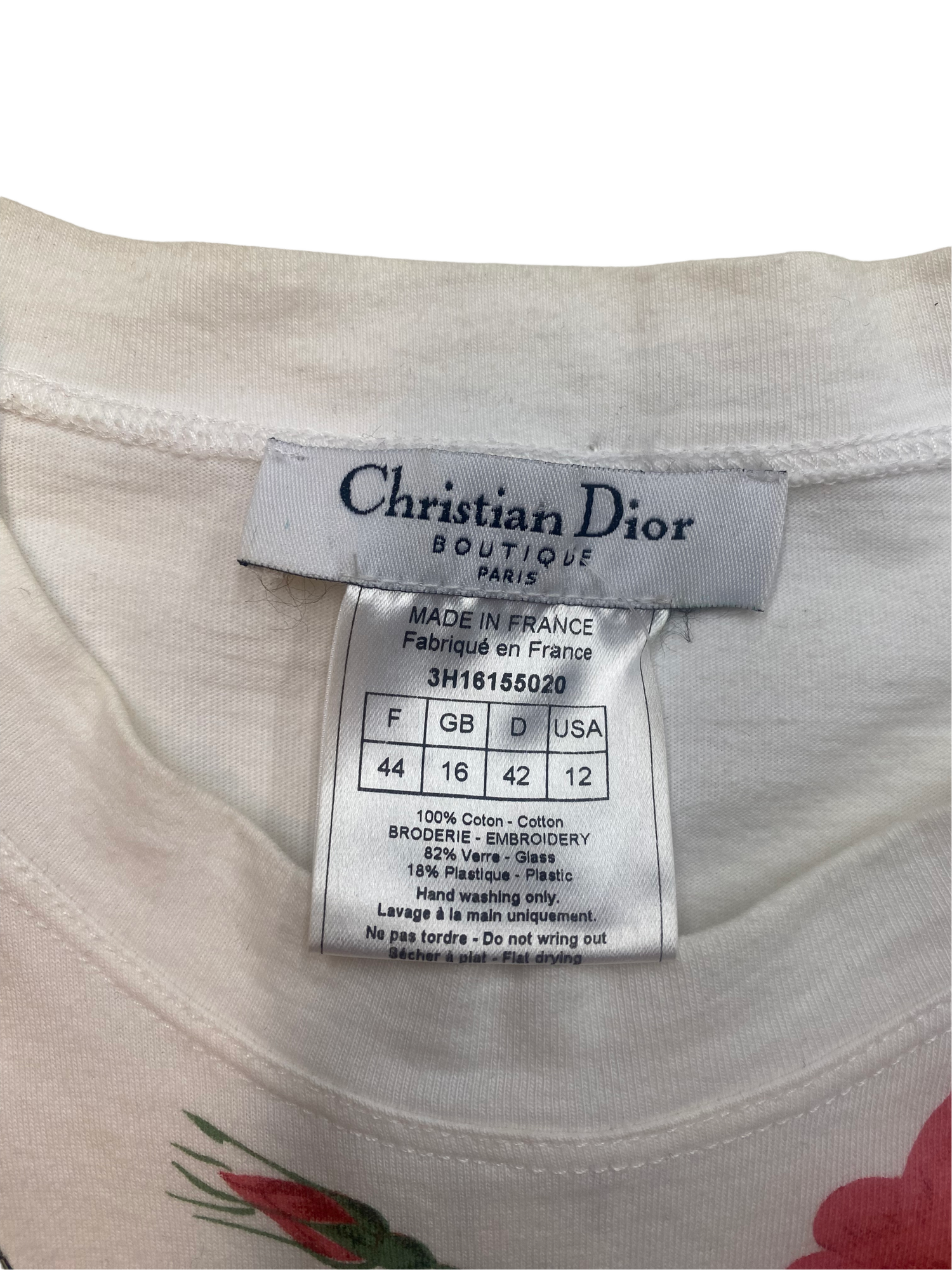 Christian Dior Tシャツ セルジオ デンテレ 42 DIOR | Christian Dior Couture スズラン Tシャツ (リラックス