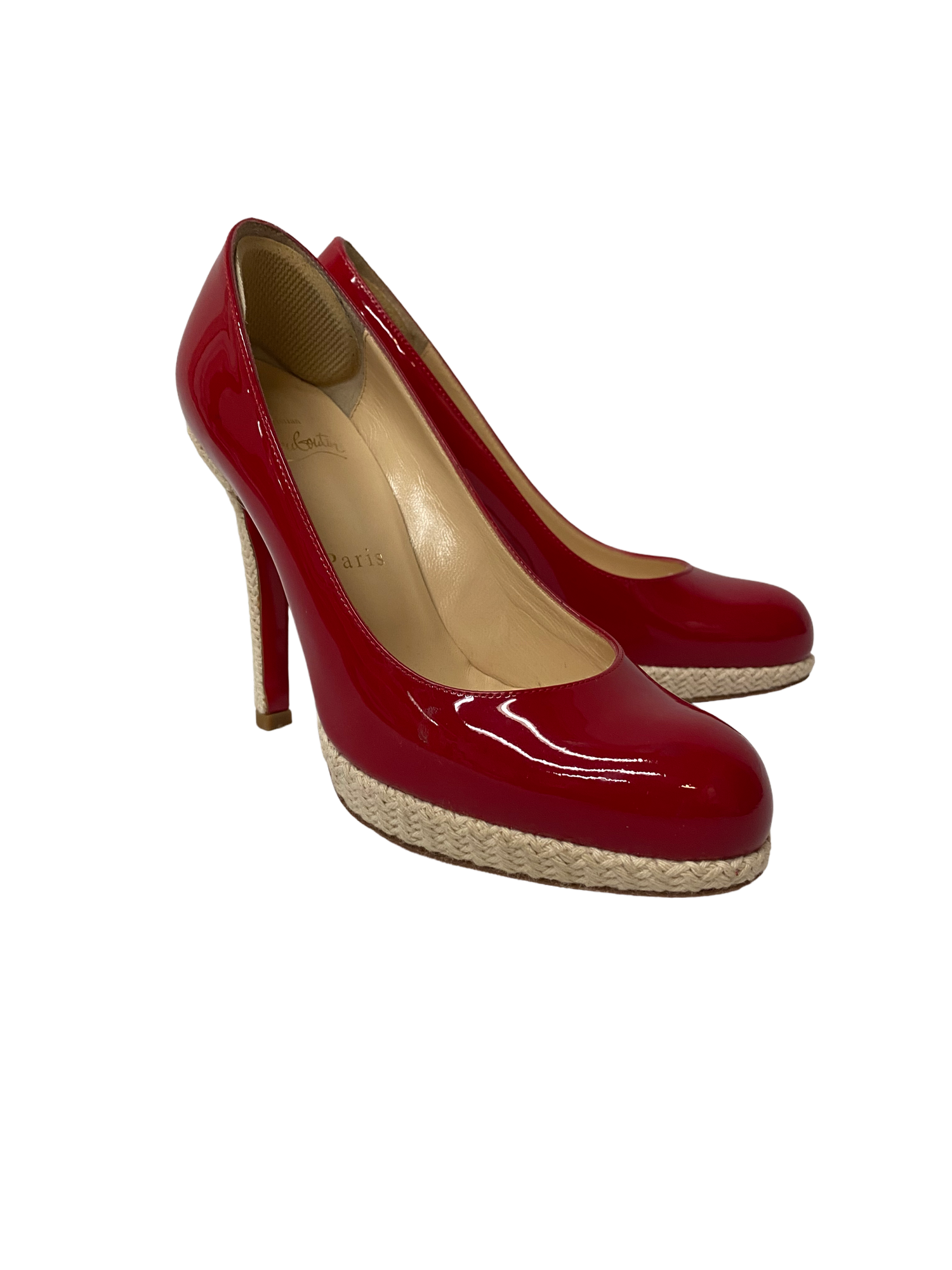 Red Patent Leather Pumps