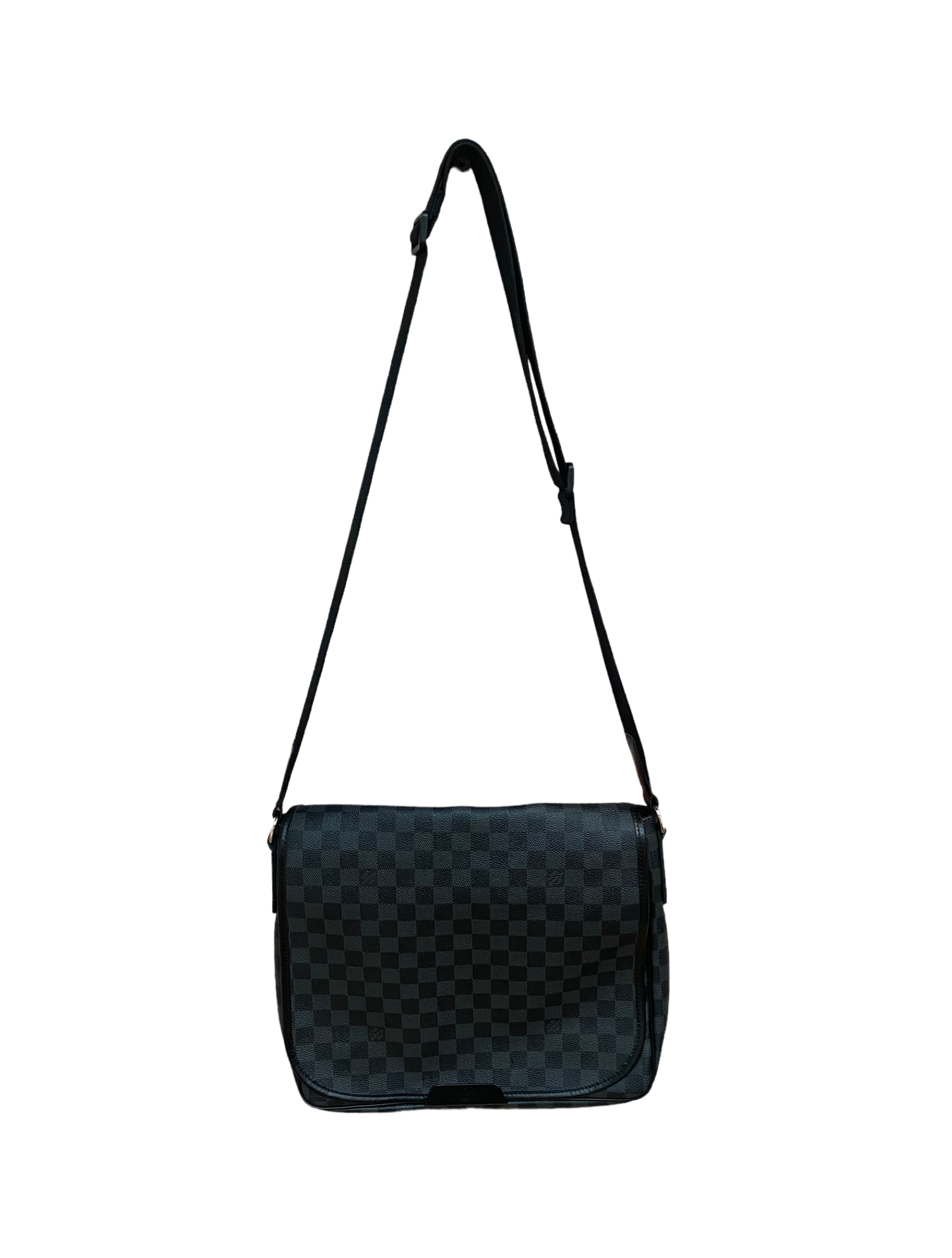 LOUIS VUITTON Damier Graphite Daniel MM Messenger Bag — Vicki's Secret