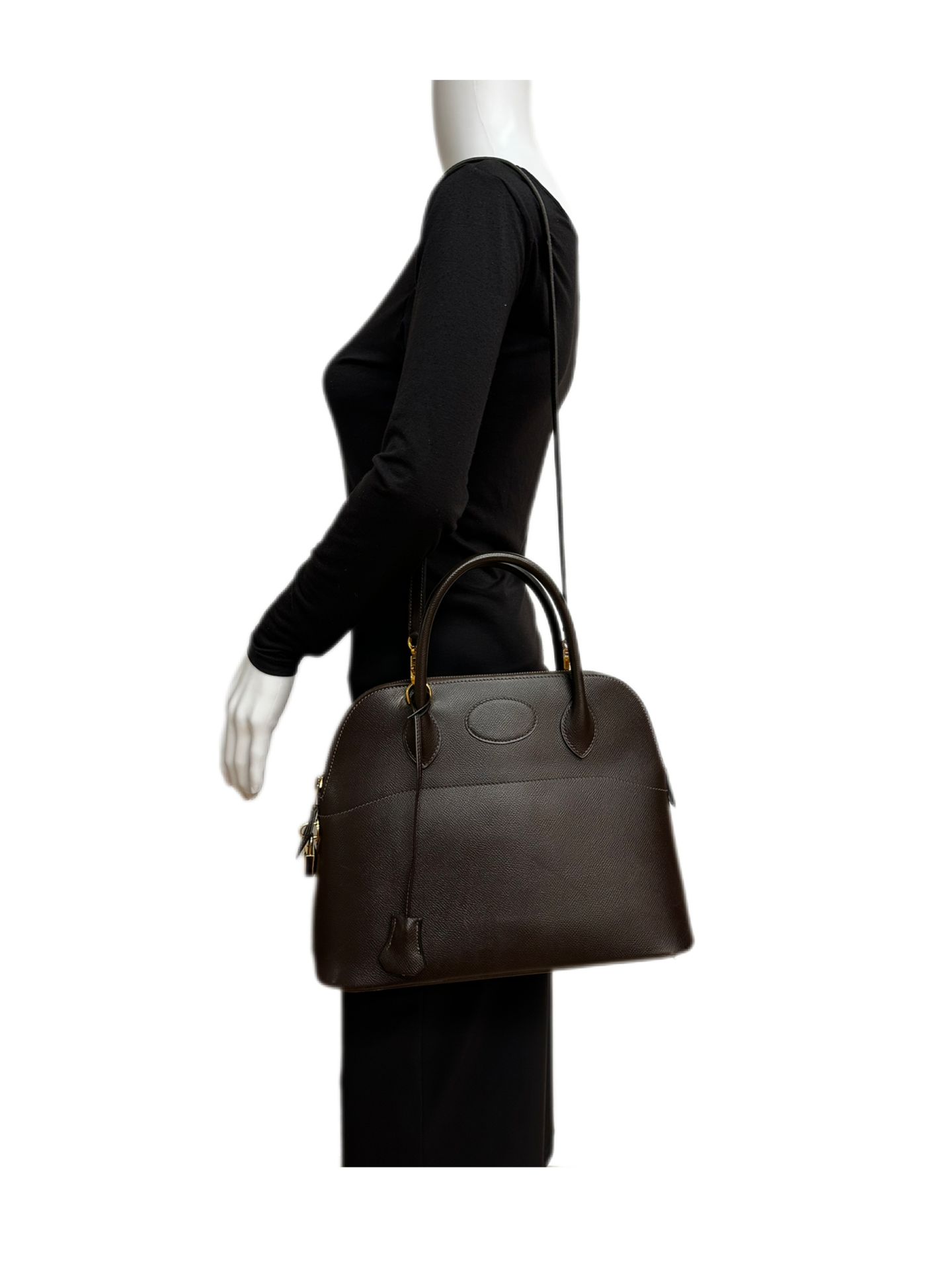 HERMES Vintage Gulliver Bolide 35 Purse