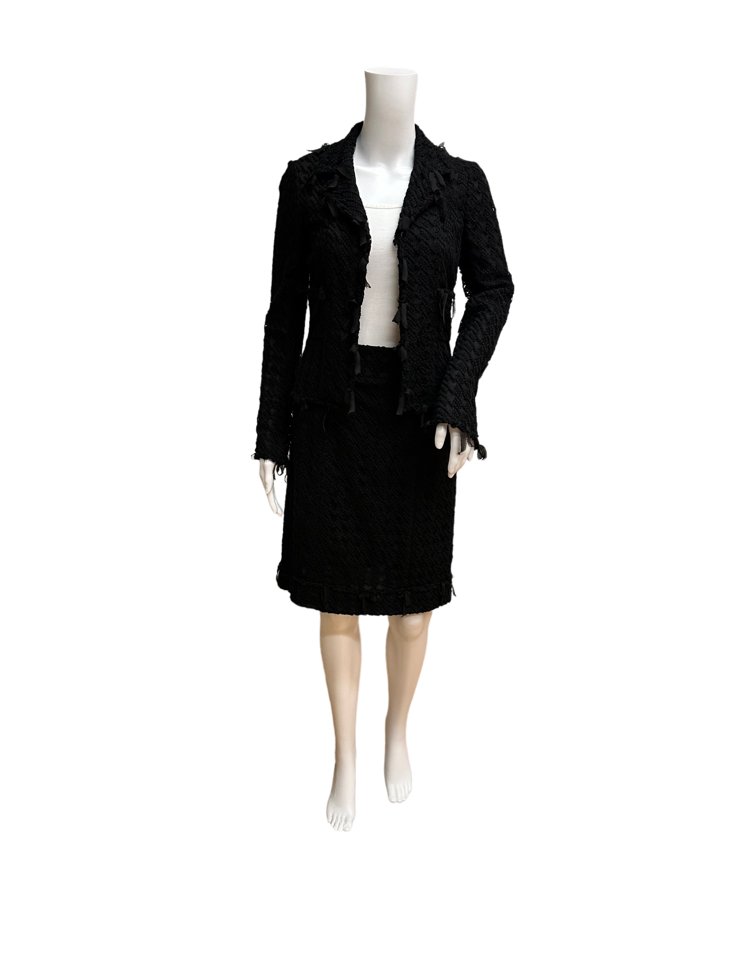 CHANEL Jacket And Skirt Set