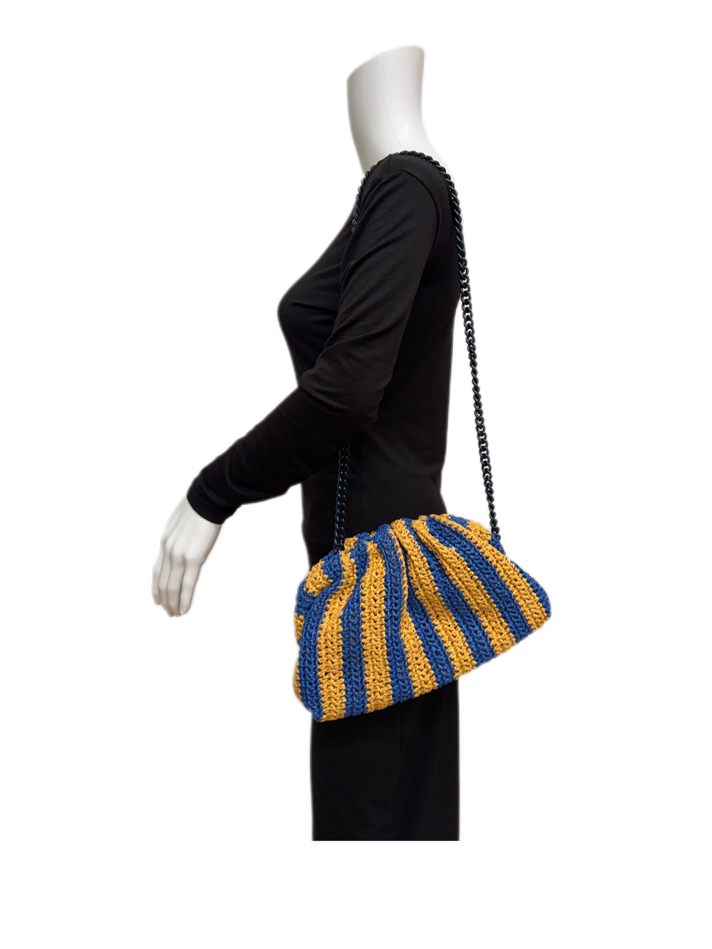 MARIA LA ROSA Game Striped Purse