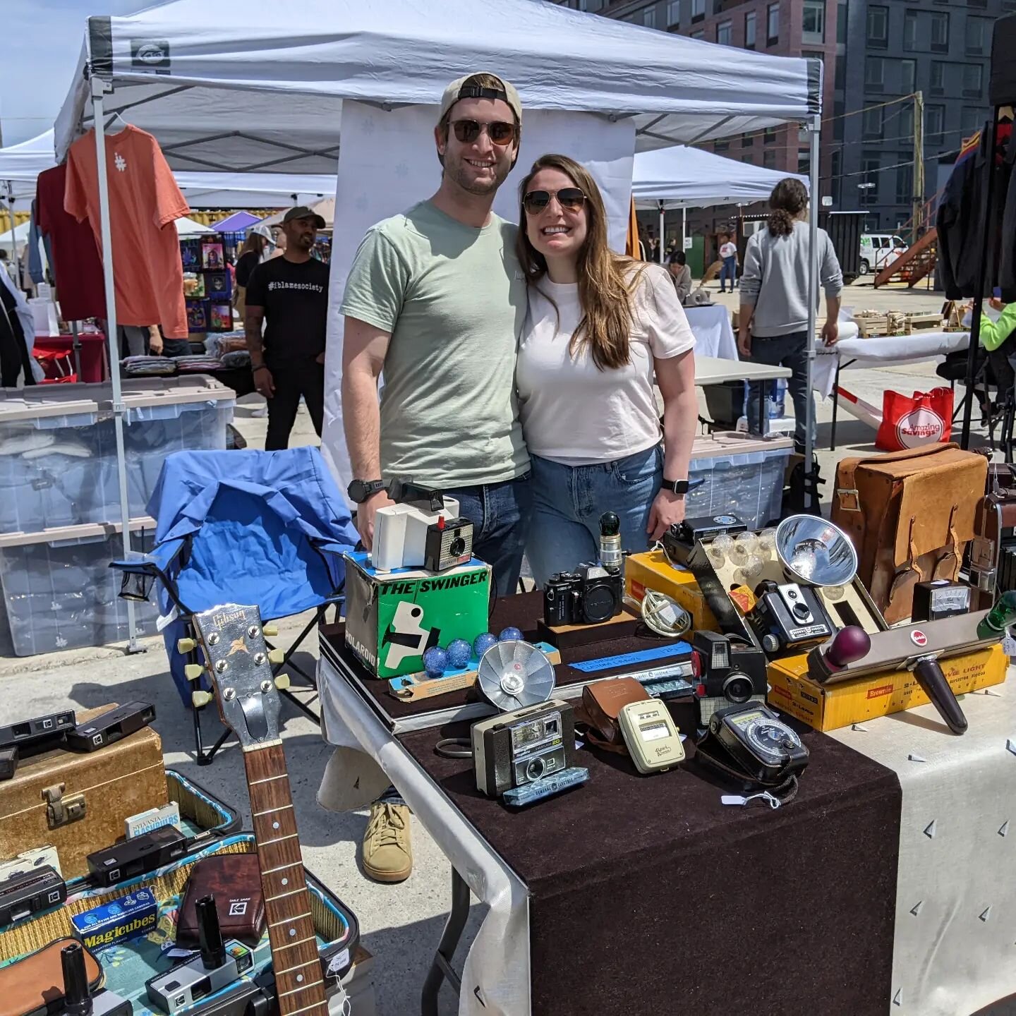 Hello from All Things Collectible! Having a great time at the @greenpointterminalmarket today on our first day out! Thanks for all the visits and supporting us, we hope to be back again soon! Stay tuned here for updates and new  vintage merch!

ATC &