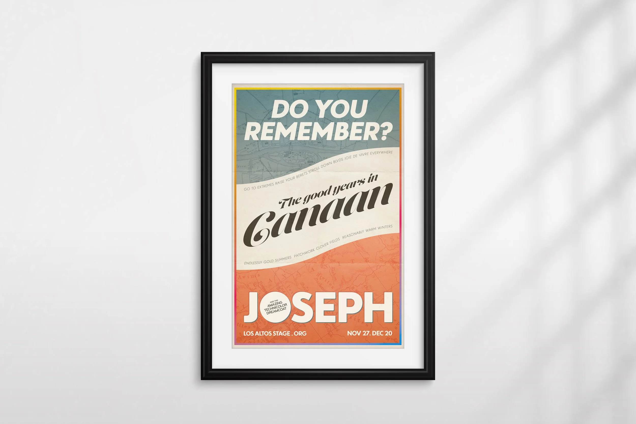 Joseph - A Tourism Poster for Paris and/or Canaan