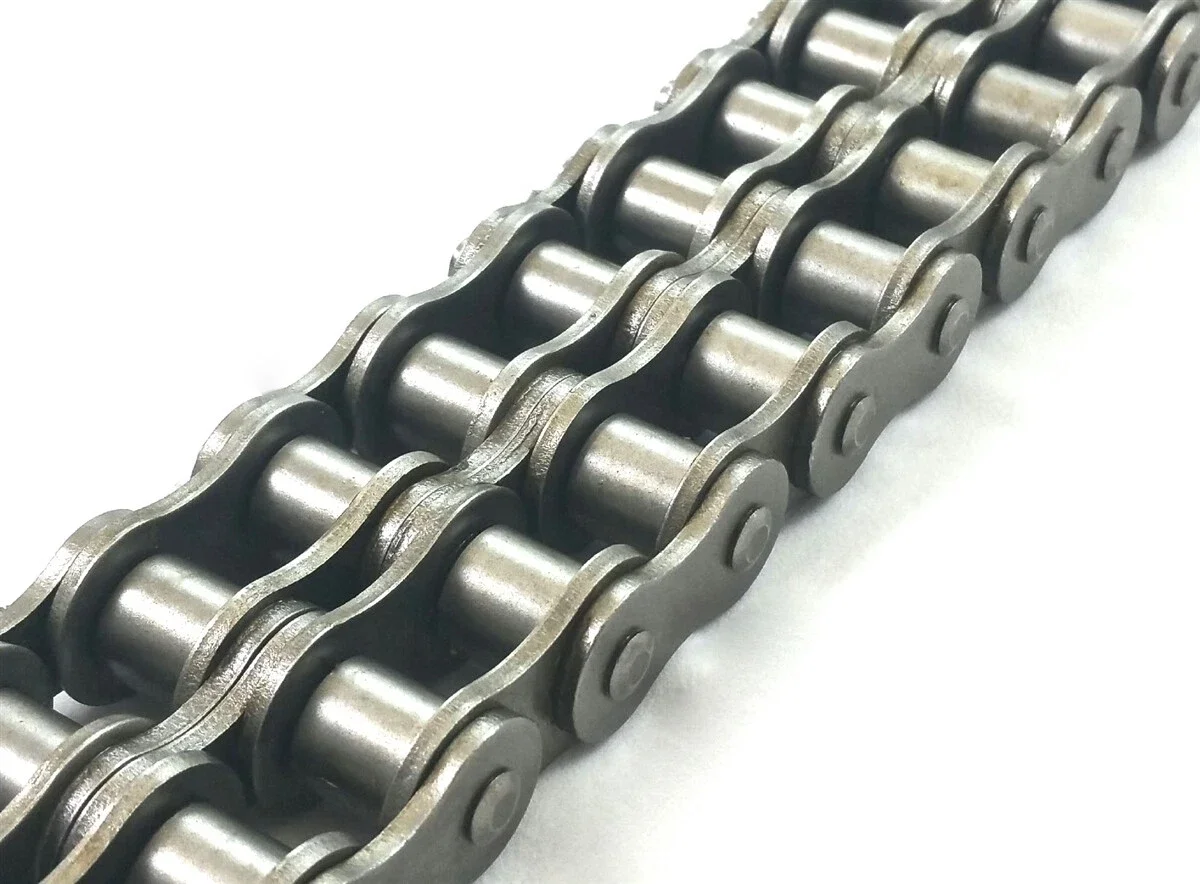 Duplex Roller Chain British Standard - Choose 1,2 or 5 Metres + Links CHOOSE FROM DROP DOWN MENUS