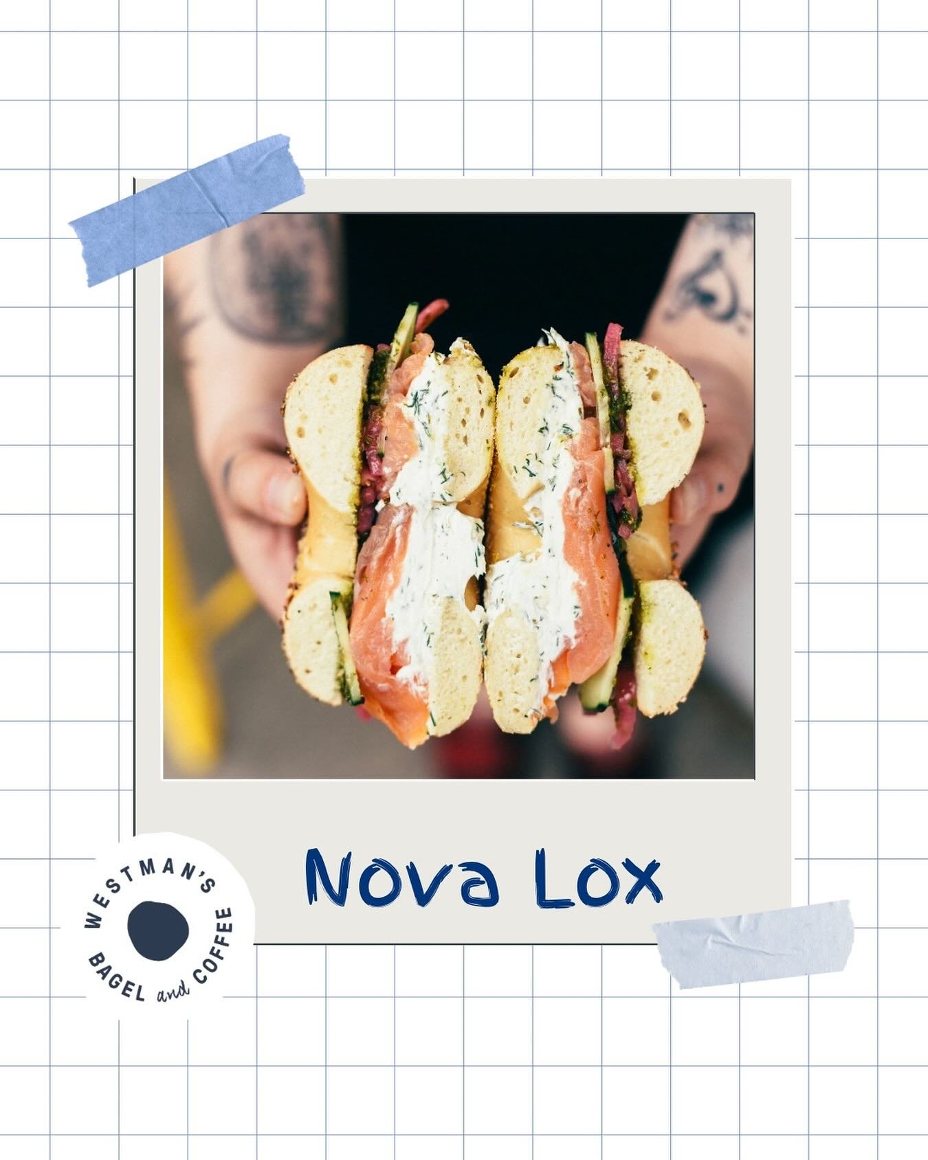 Made fresh daily, Our Nova Lox is a local favorite for a reason. #westmansbagels #seattlebagels #seattlecoffee #seattleeats