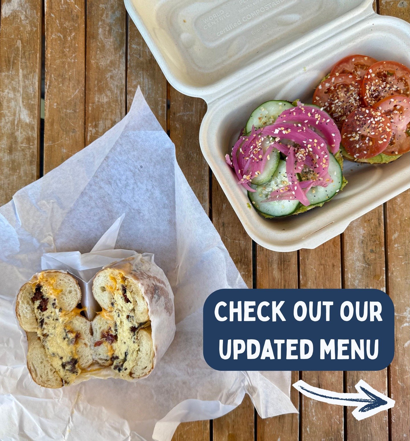 Fresh bagels, good coffee, and a menu we&rsquo;re really proud of. Come by and taste what&rsquo;s new at Westman's! #westmans #seattlebagels #seattlecoffee