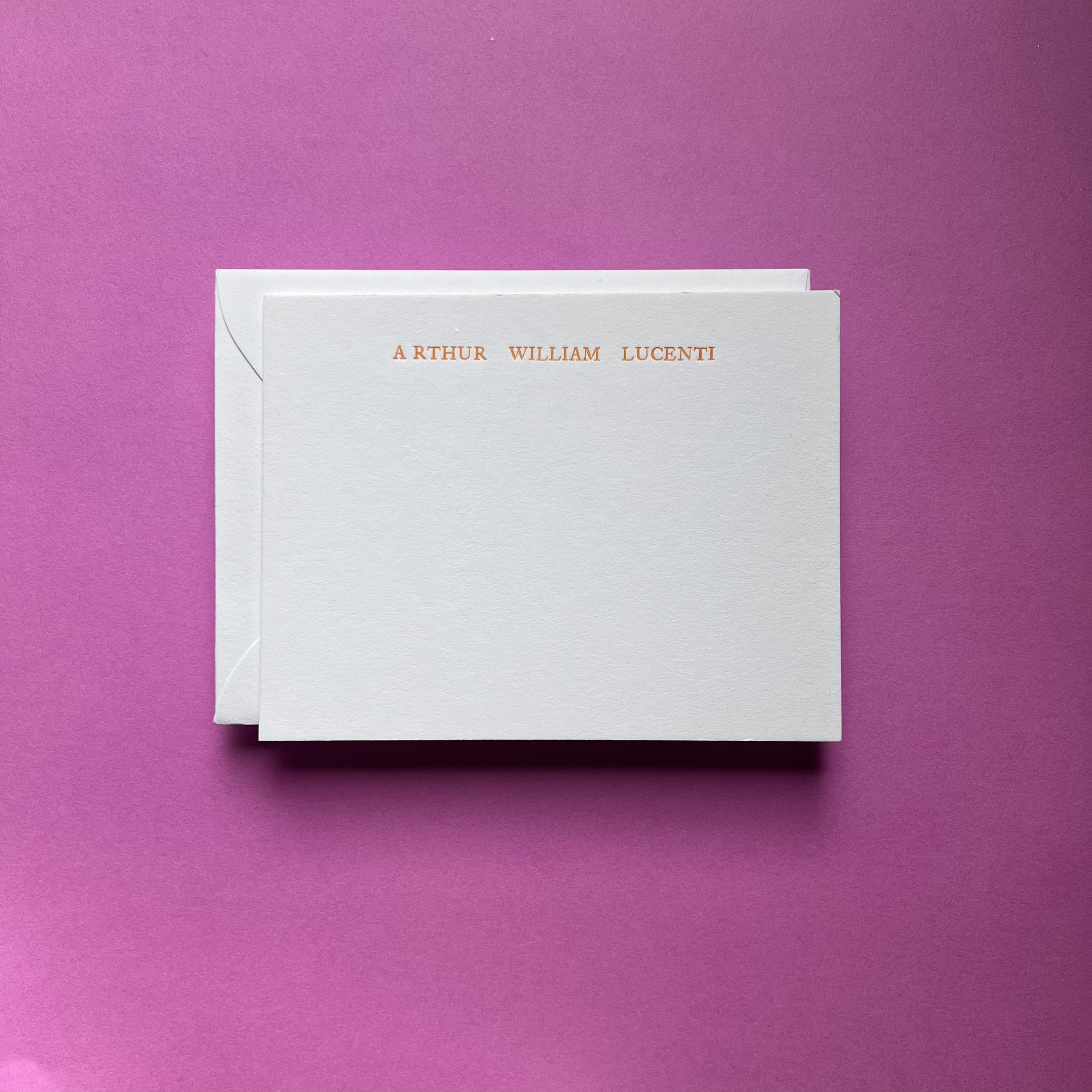 Custom Stationery