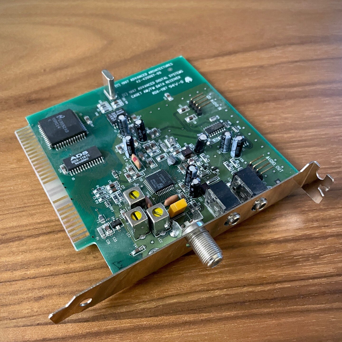 It's #ThrowbackThursday! Back in 1997, a client came to us with the idea to build a complete AM-FM-Shortwave radio in an EISA (Extended Industry Standard Architecture) bus card for PCs. 

Before digital streaming, this allowed computer users to liste