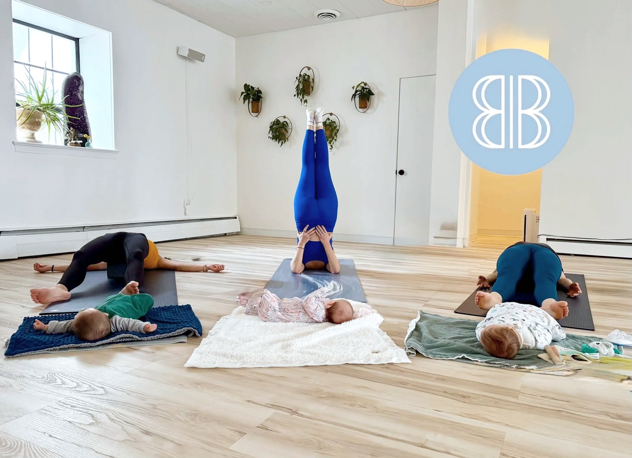 mama and me postnatal yoga, mommy and me postnatal yoga, postnatal yoga with a focus on core and pelvic floor, perinatal healing. join the best beginnings community