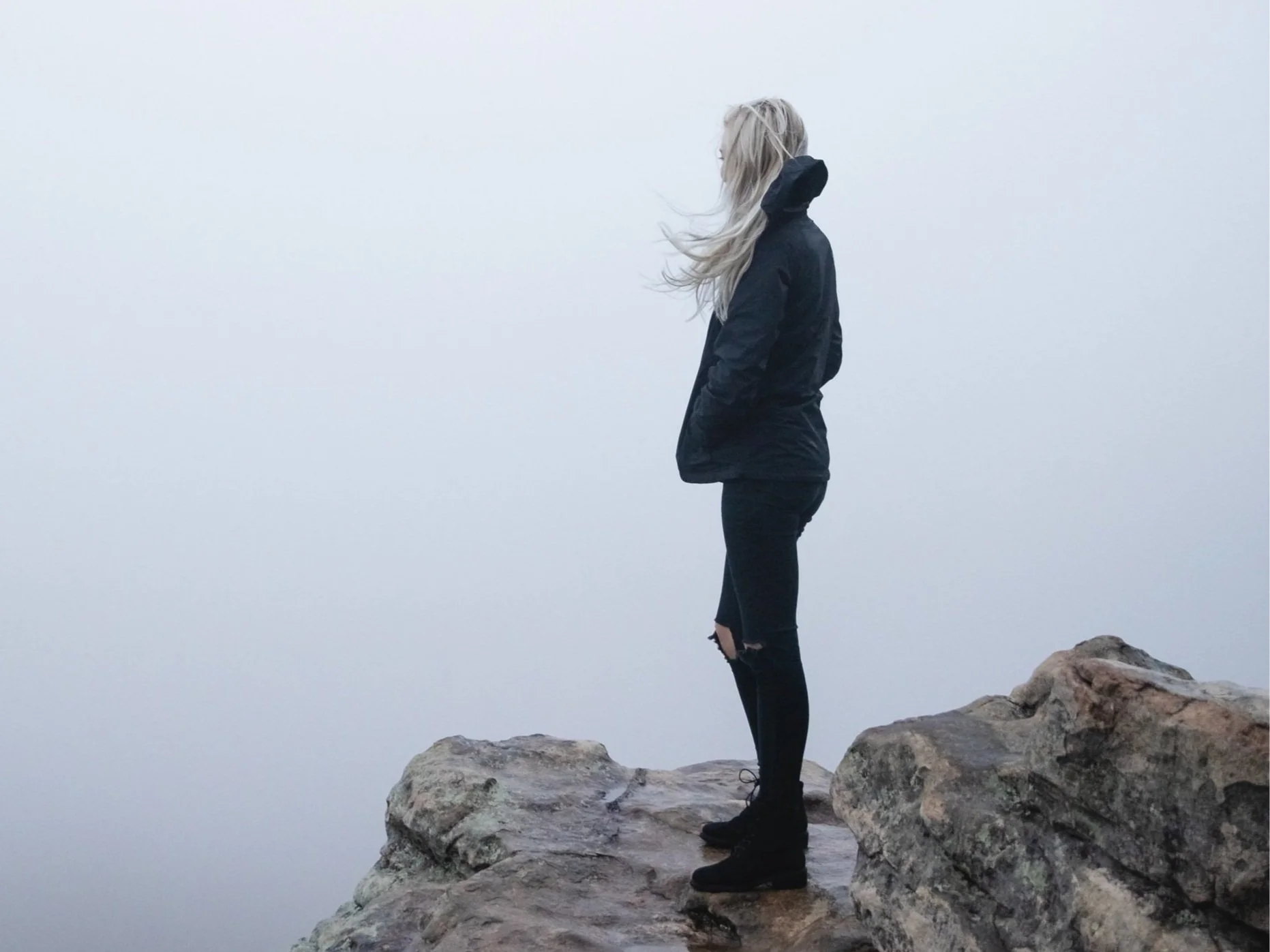 Is she gone — the wild girl I was before?