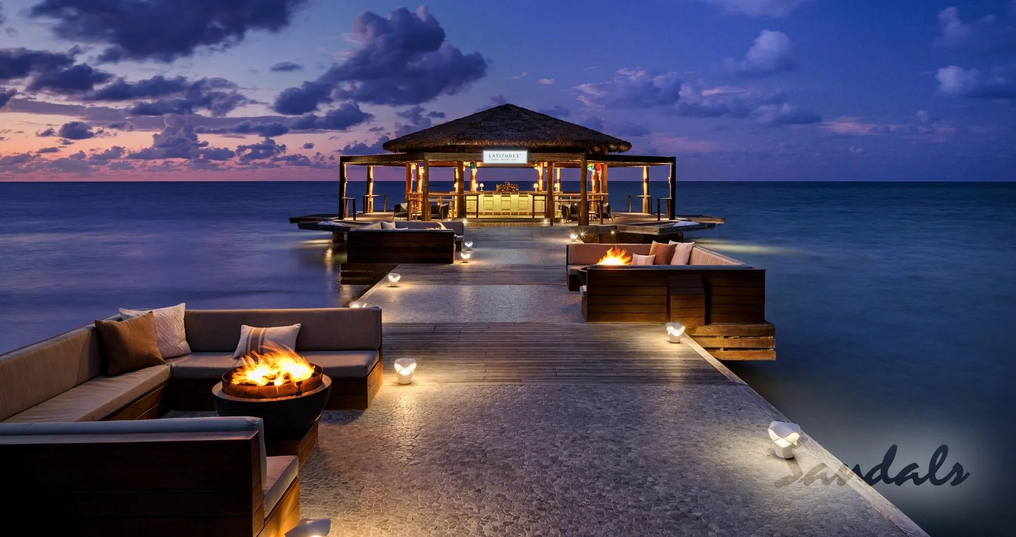 Dine on the Pier at Latitudes at Sandals Montego Bay