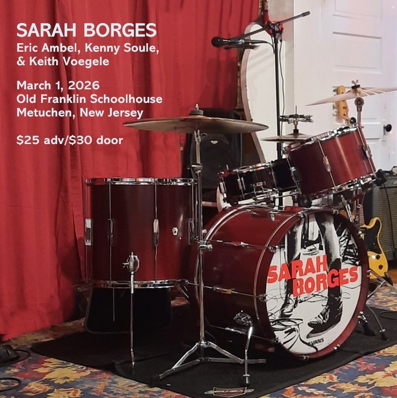 Sarah Borges Band!  Sunday, March 1, 2026