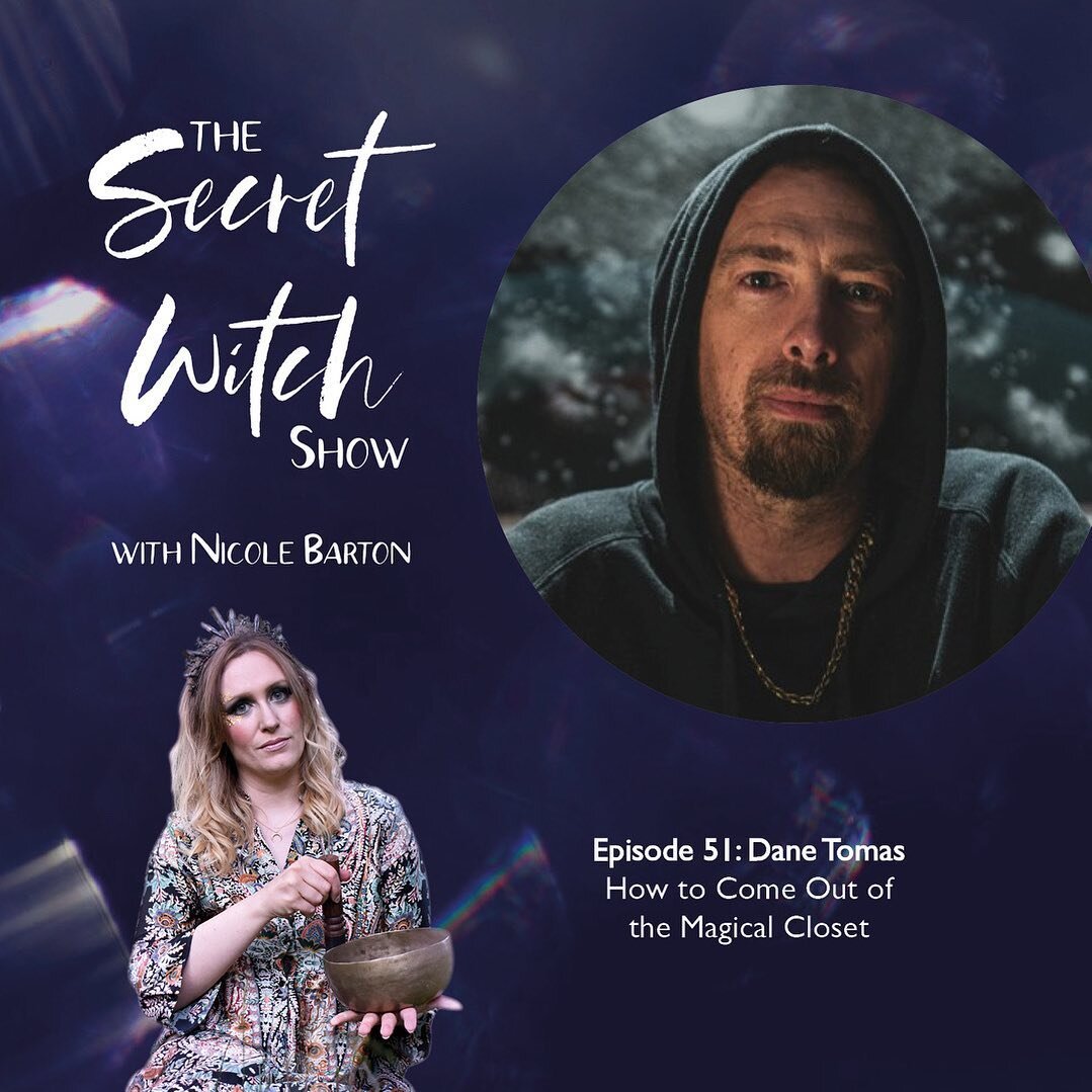 🧙&zwj;♀️⚡️ HOW TO COME OUT OF THE MAGICAL CLOSET ⚡️🧙&zwj;♀️
⠀⠀⠀⠀⠀⠀⠀⠀⠀
I really enjoyed chatting with @iamnicolebarton on her Secret Witch podcast.&nbsp;
⠀⠀⠀⠀⠀⠀⠀⠀⠀
We spoke about some of the ways we can begin to heal the self-expression wounding tha