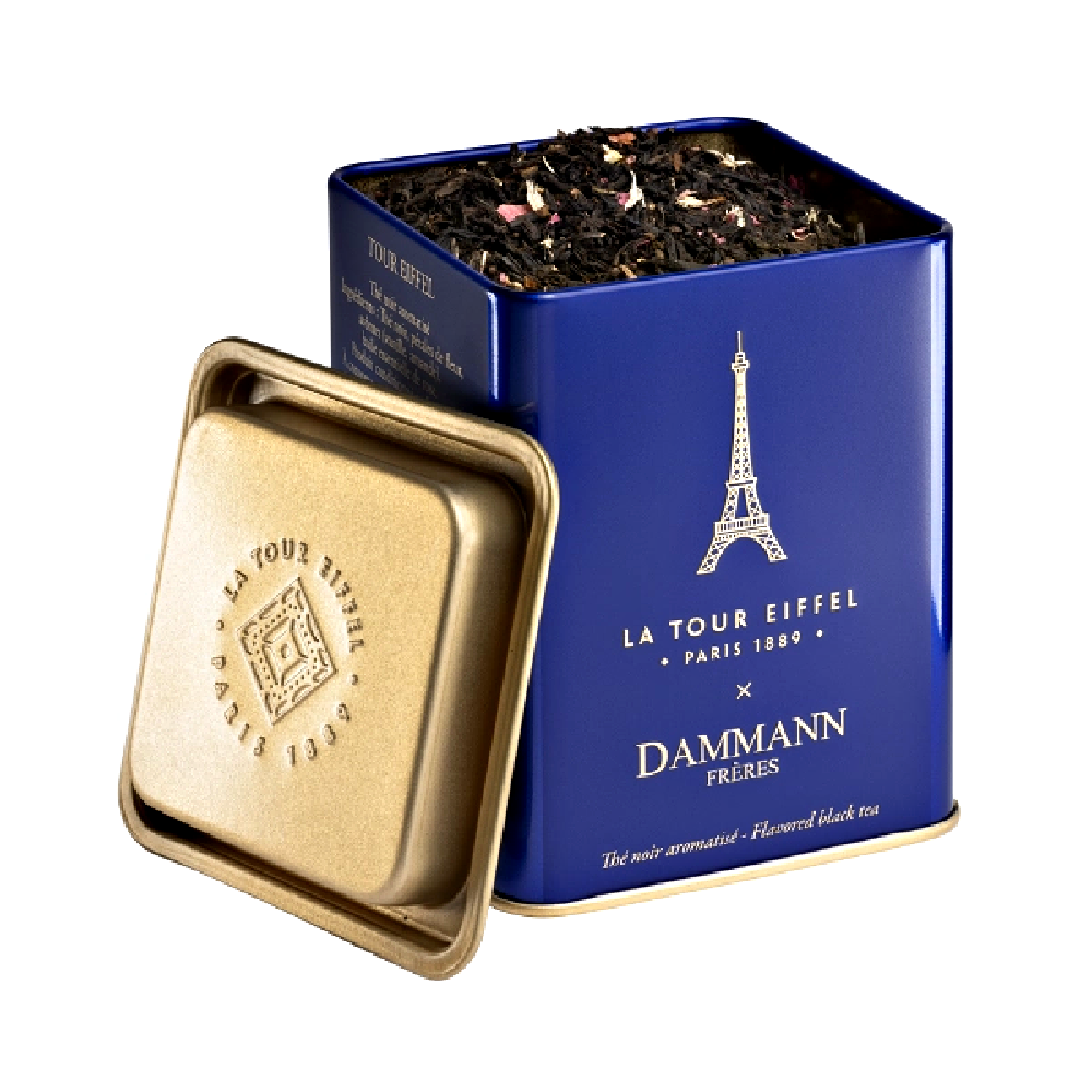 Dammann Frѐres Tour Eiffel Square Tea Tin