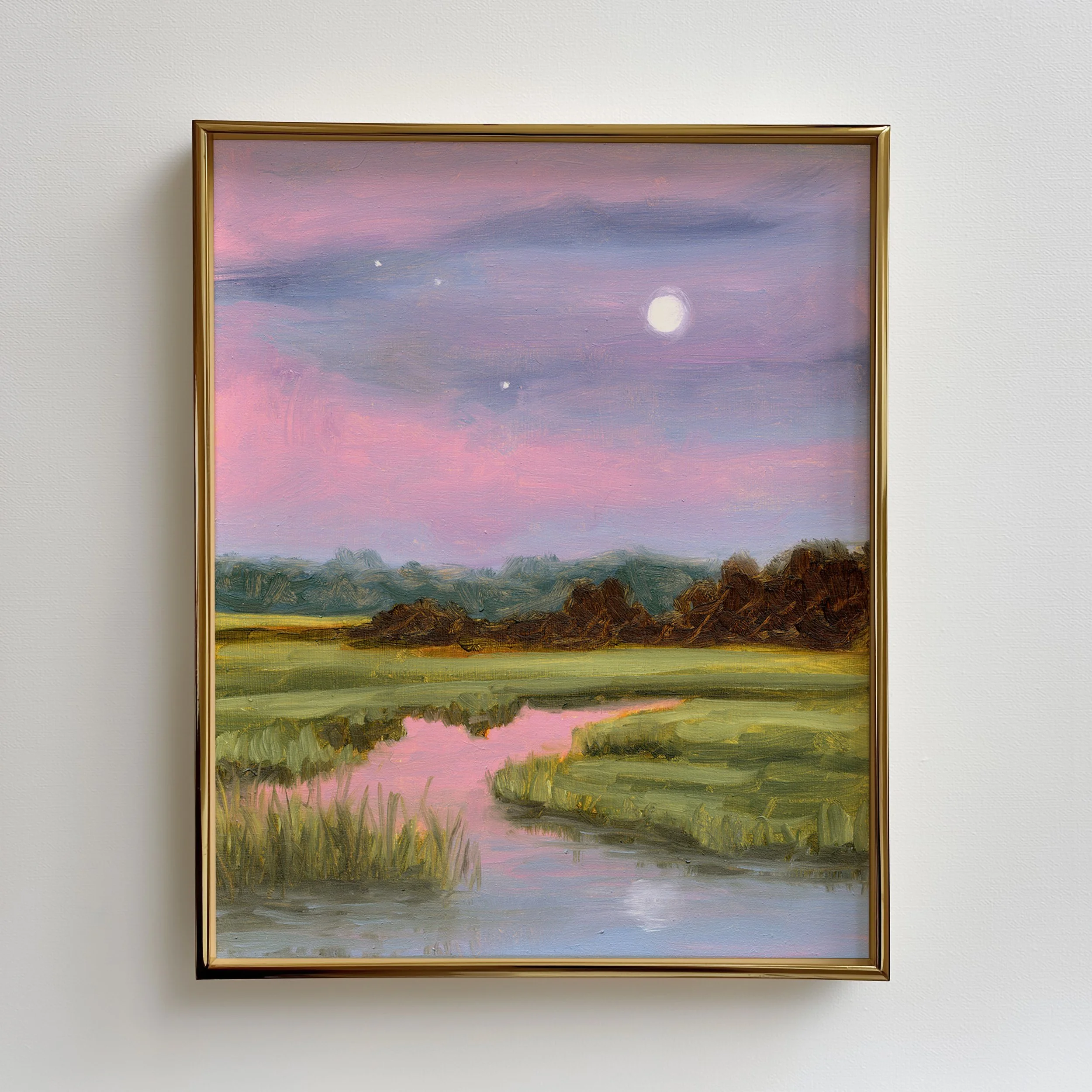Magic on the Marsh Fine Art Print